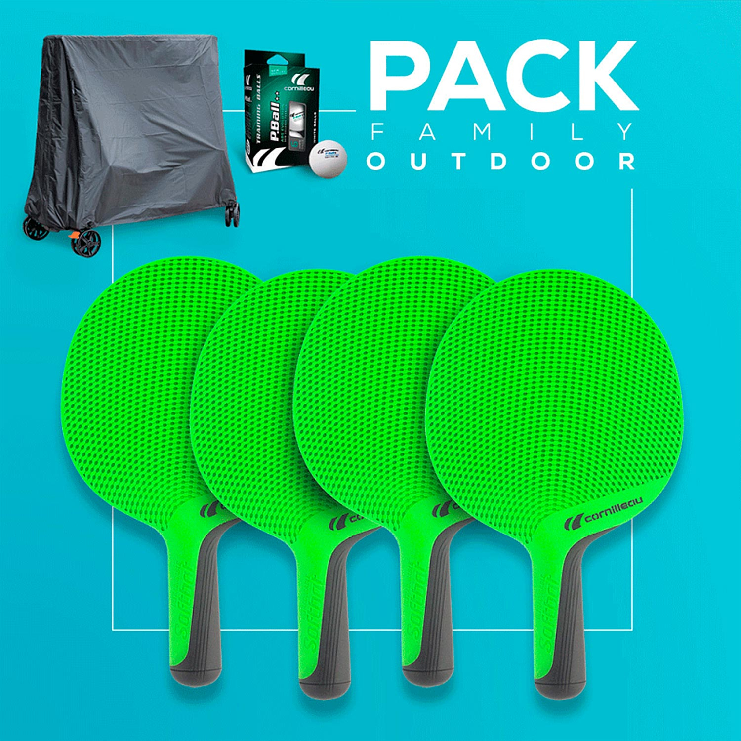 Cornilleau Familie Plus Packung Outdoor
