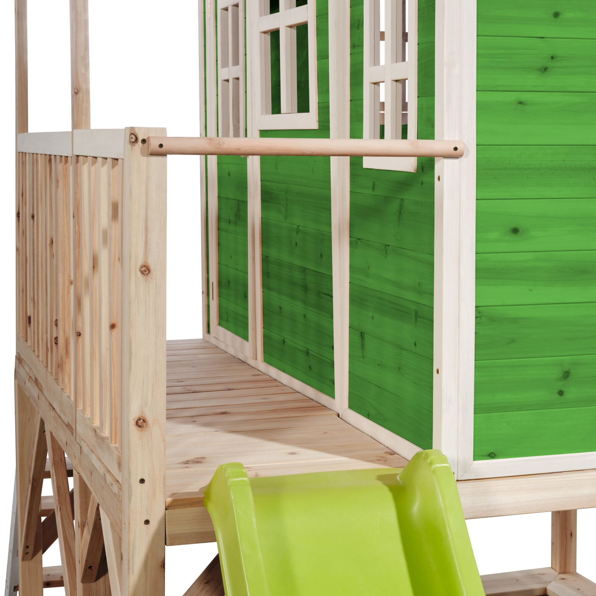 EXIT Loft 550 wooden playhouse - green