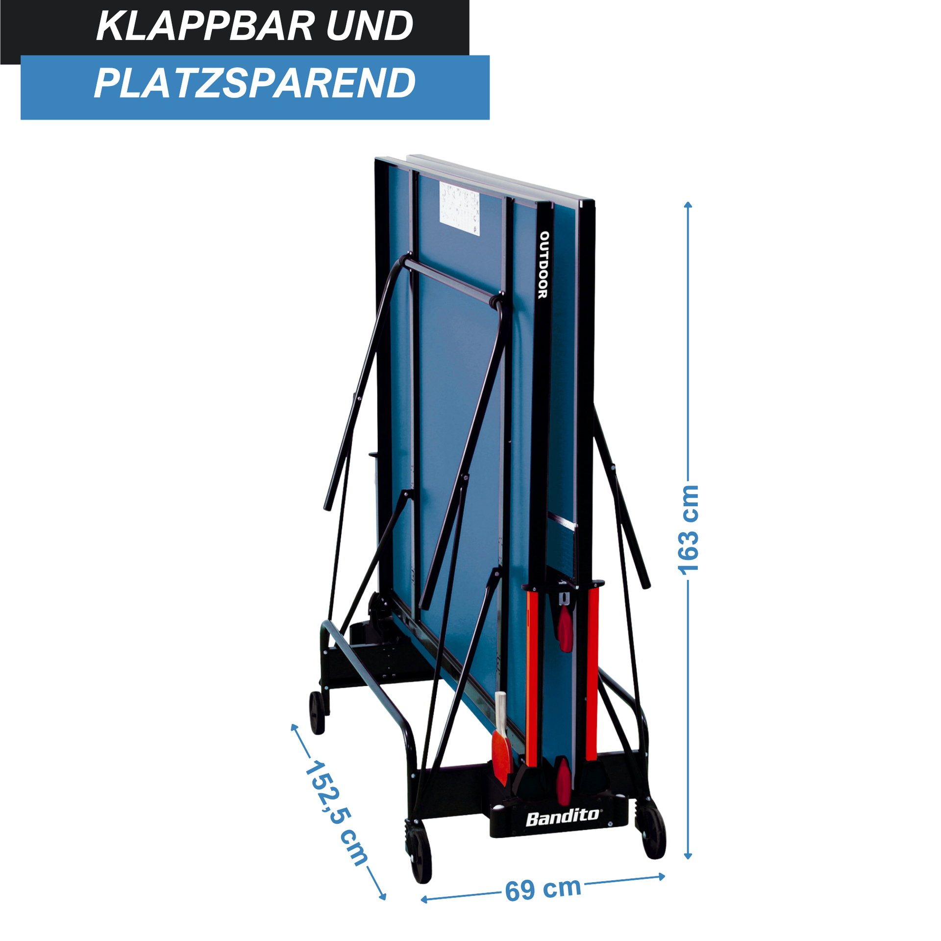 Universal Tischtennis-Platte Abdeckplane