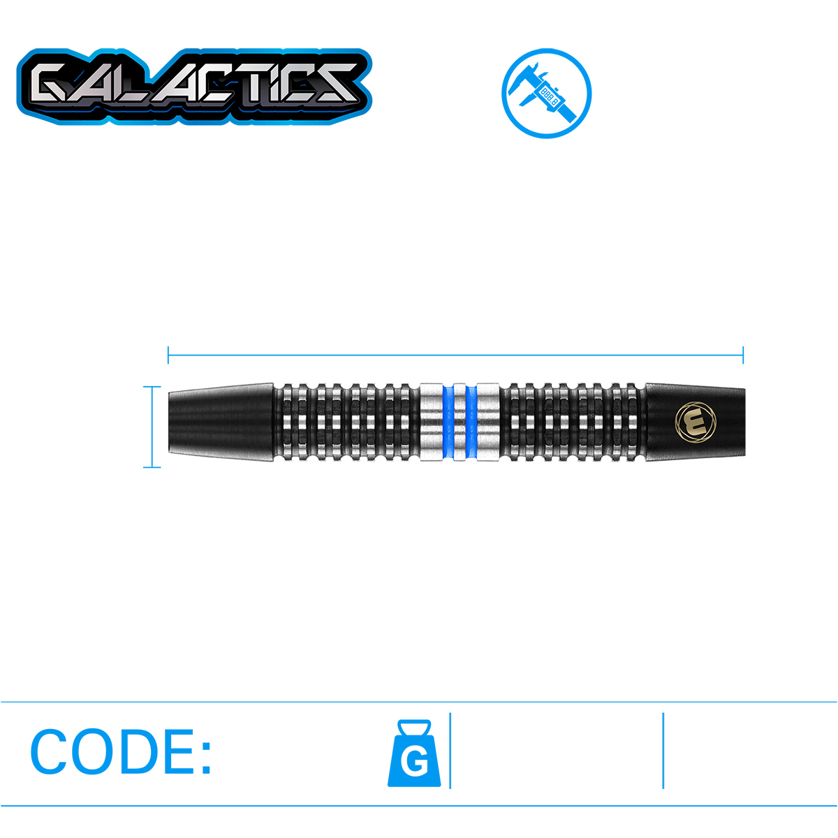 Winmau - Softdart Galactics 20 gr.