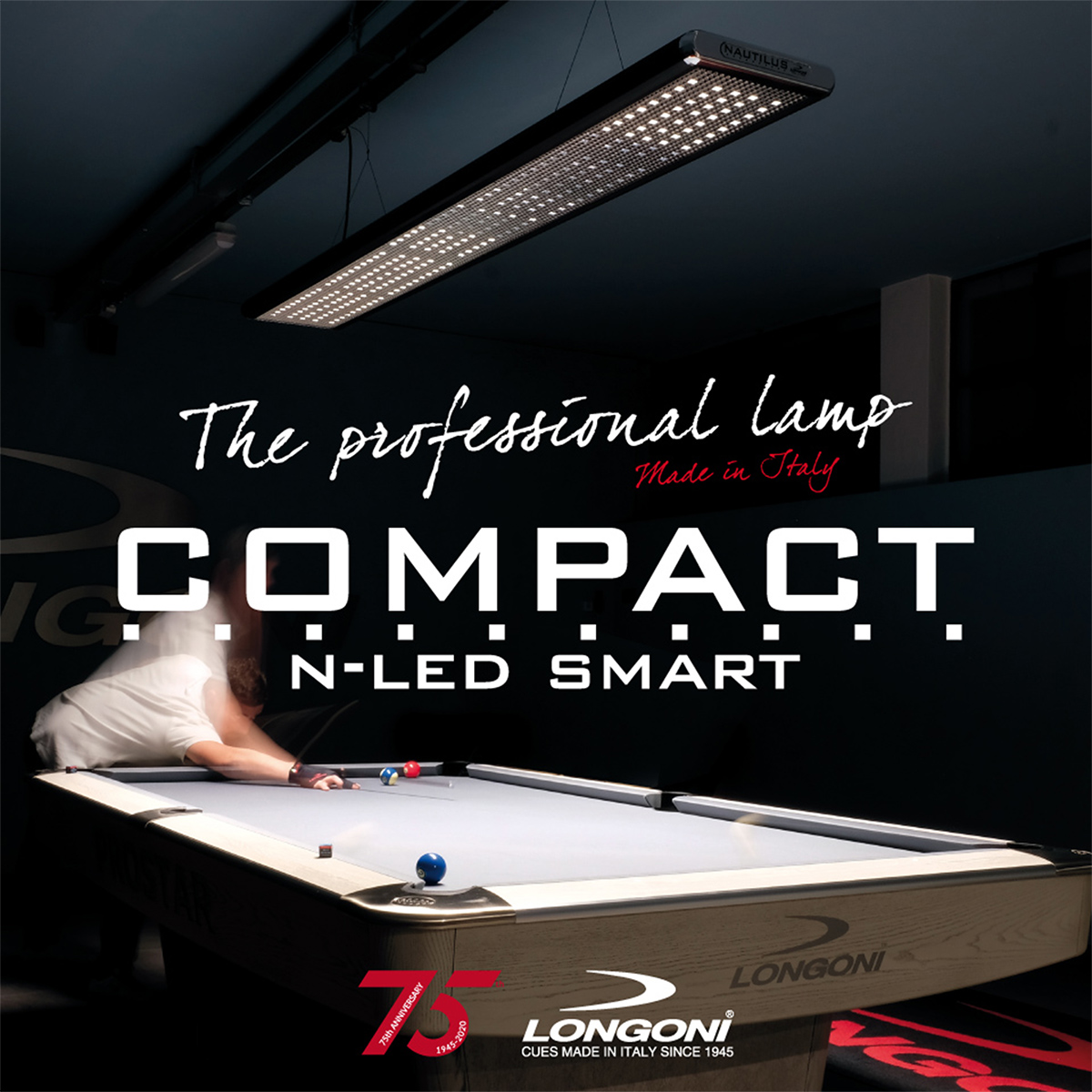 Longoni - Langfeld LED 247 cm für 9 ft.