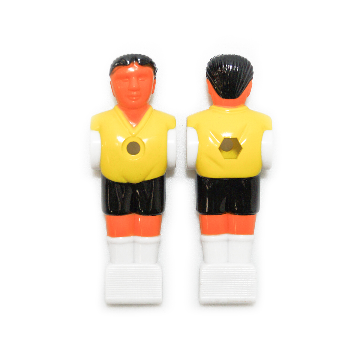 Bandito - Kickerfigur Profi gelb/schwarz für 16 mm Kickerstangen (11 St.)