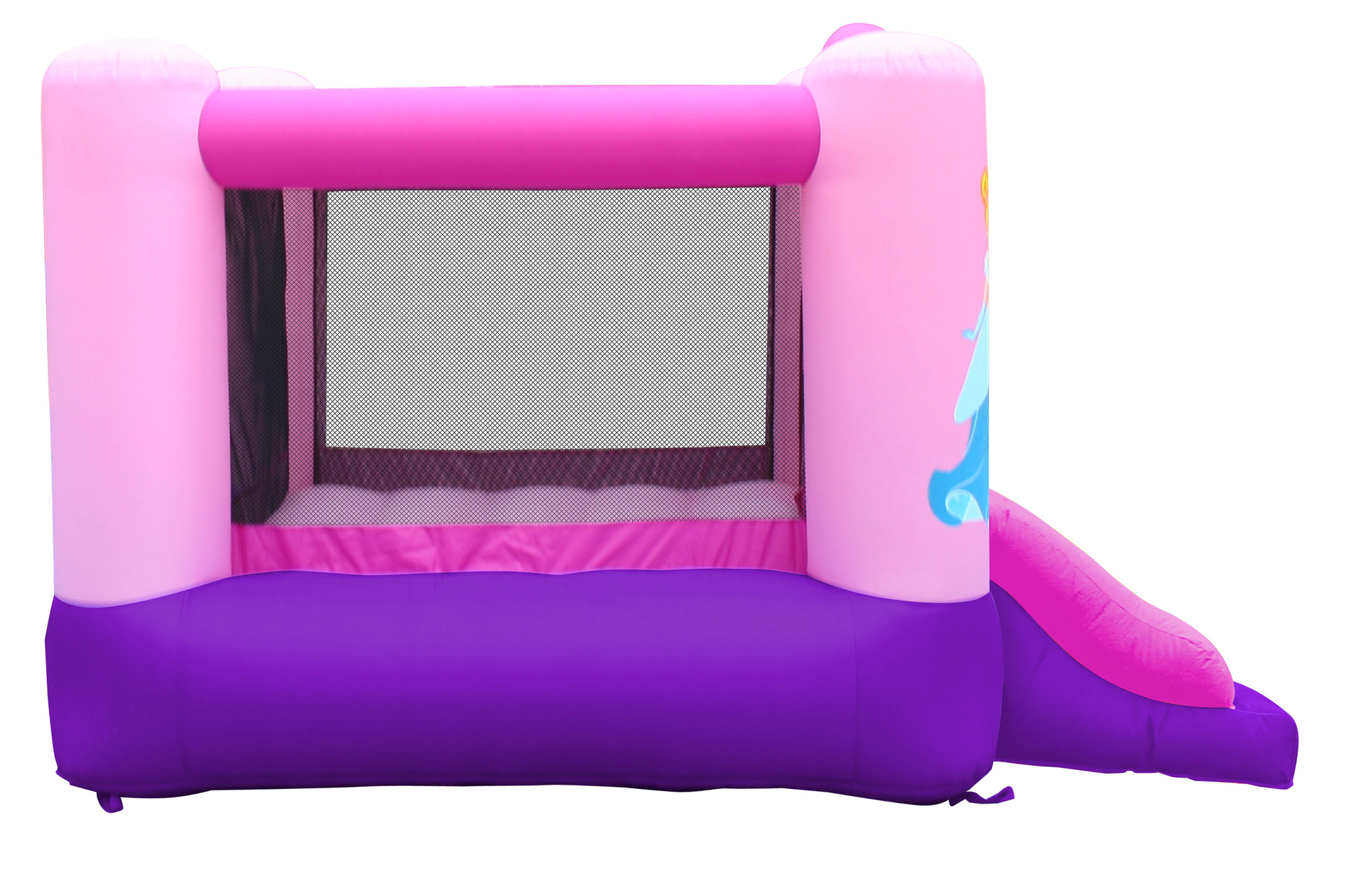 HappyHop Hüpfburg  Princess Slide and Hoop Bouncer