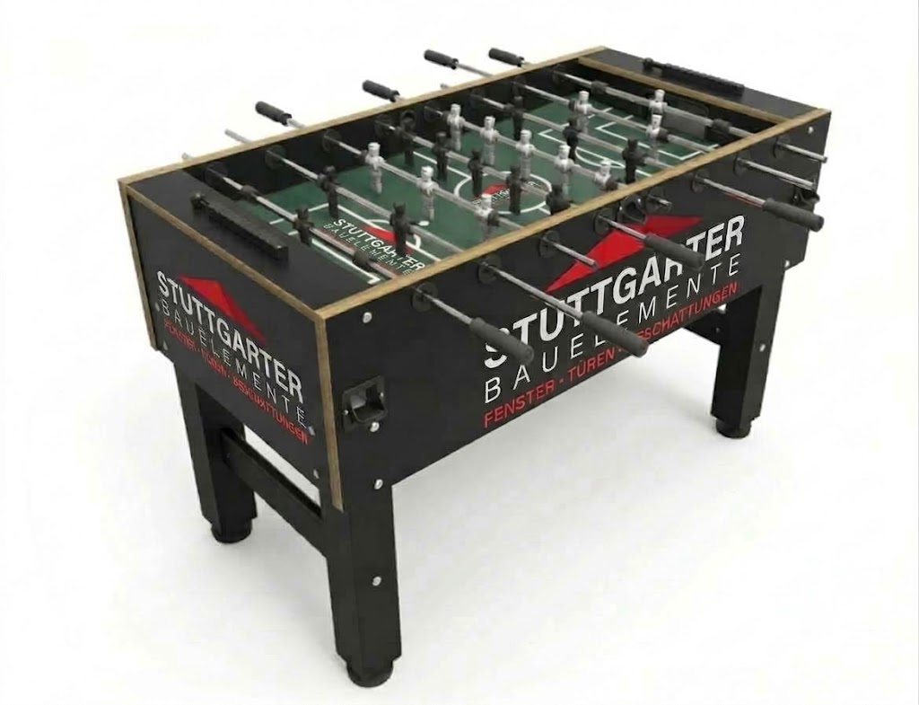 Ullrich Home foosball table with 4c branding