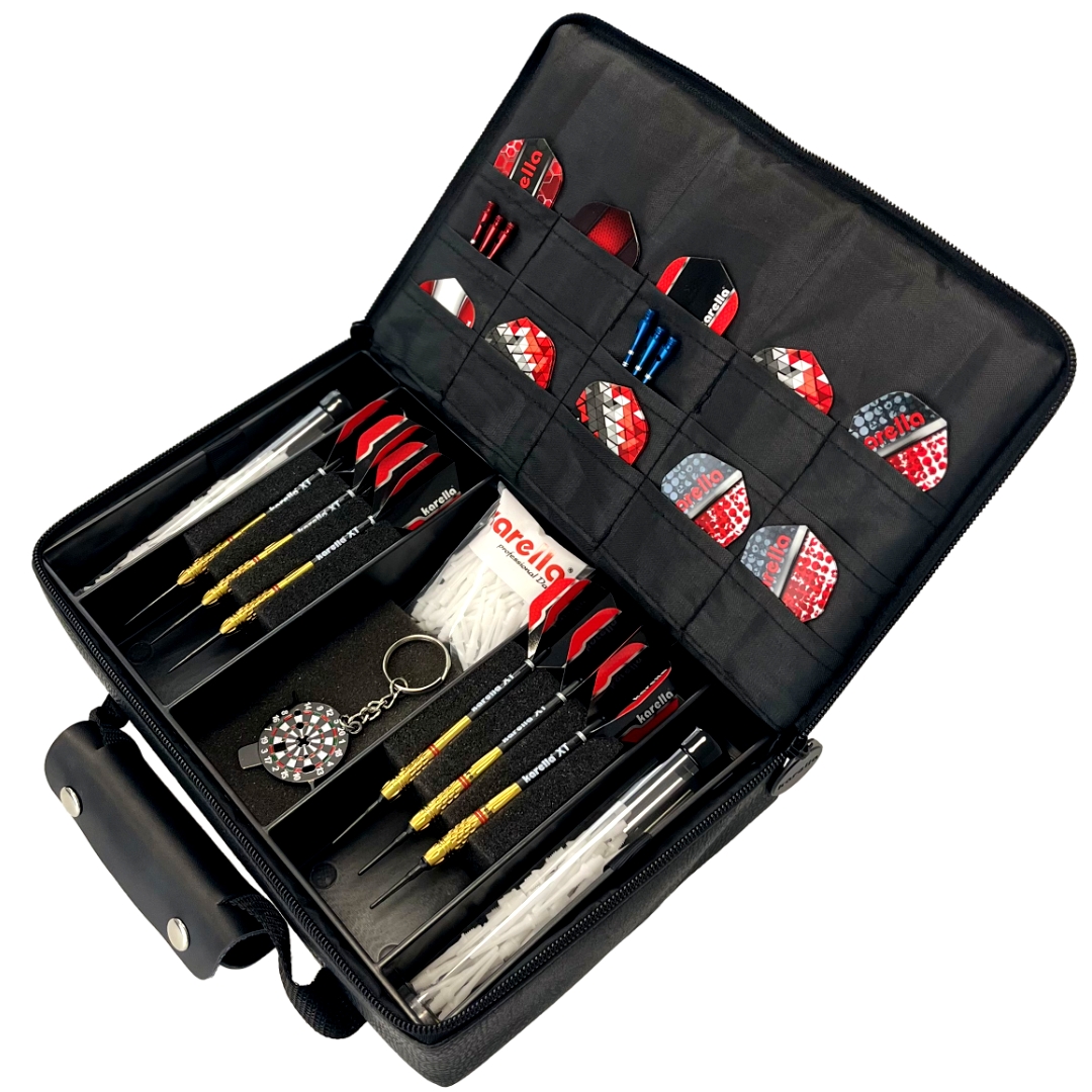 Dart bag MASTER-PAK - with order to success, colour black