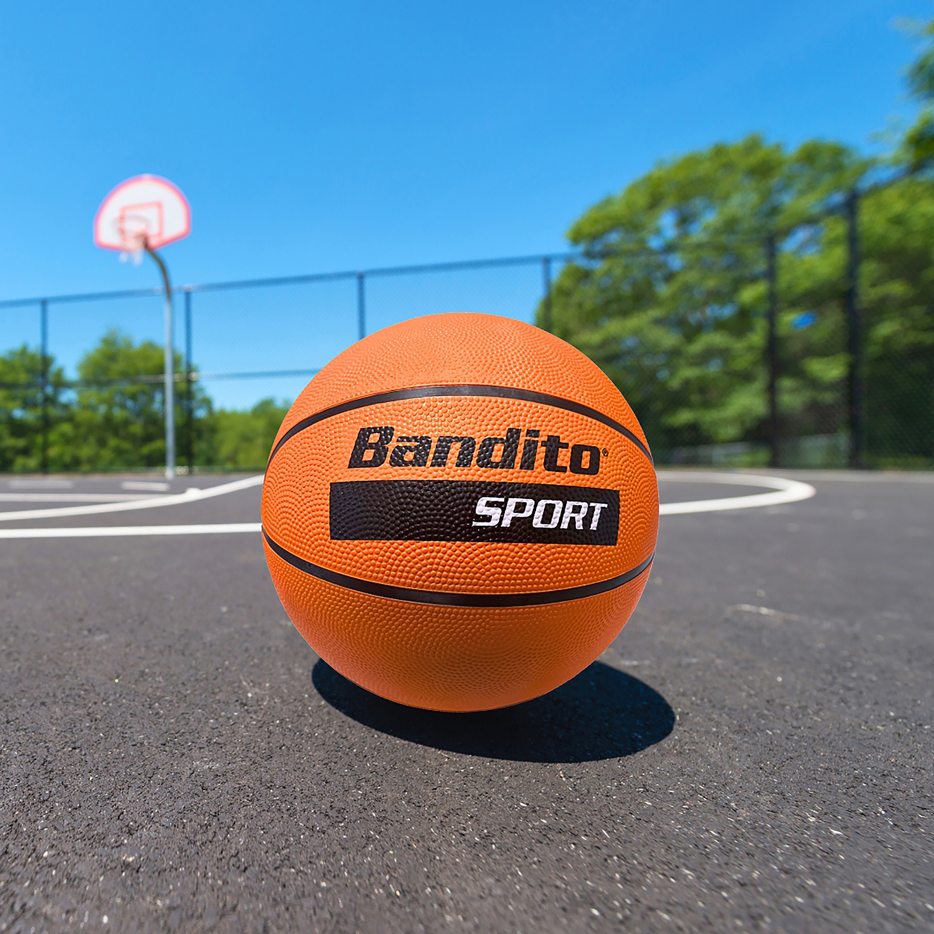 Basketball-Backboard Winner, Set inkl. B-Ball und Ballpumpe