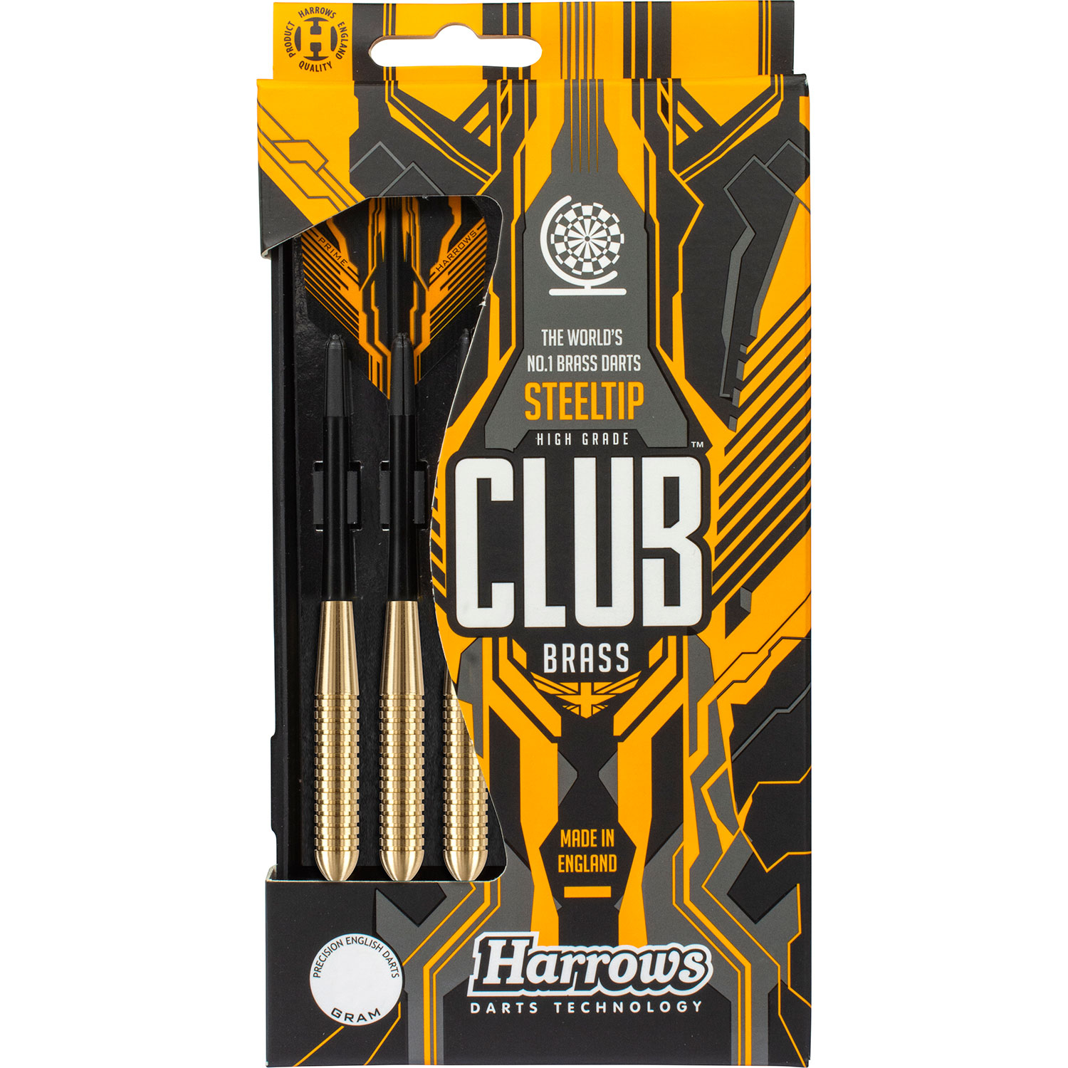 Harrows Club Messing Steel Darts 21 Gramm