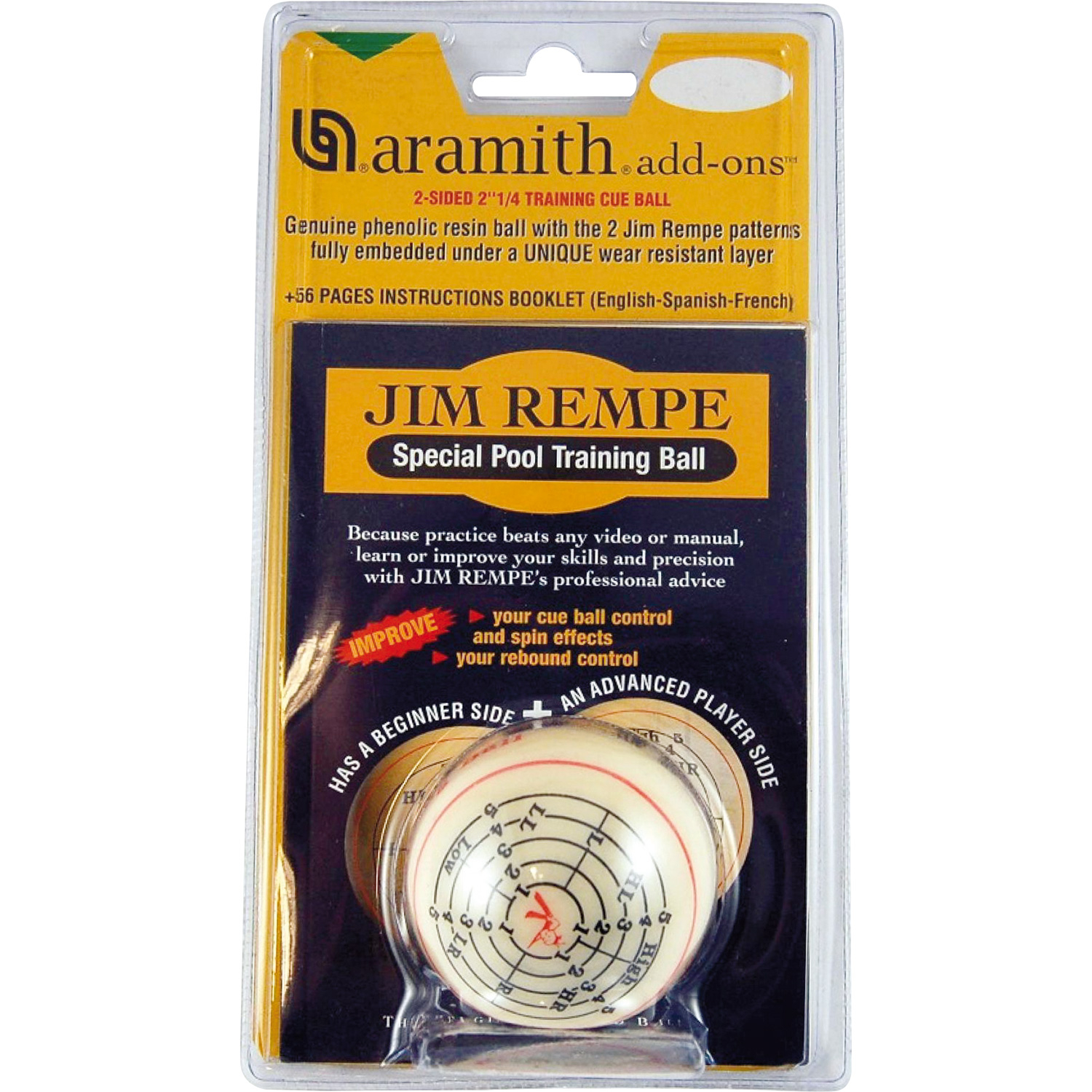 Jim Rempe Trainingsball Aramith 57.2