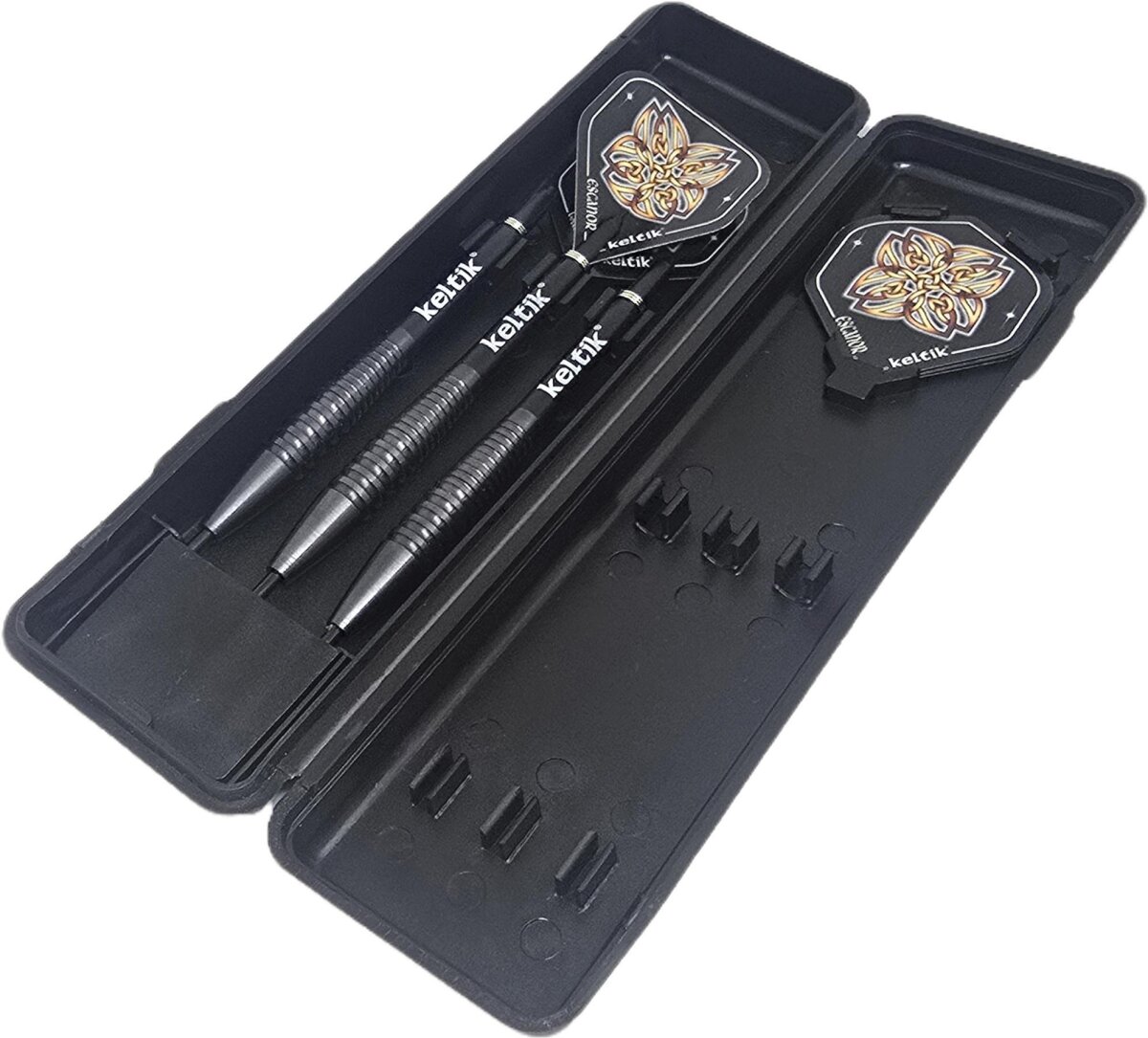 Steeldart Steel Dart Pfeile Keltik Ardan 24g Black - 90% Tungsten