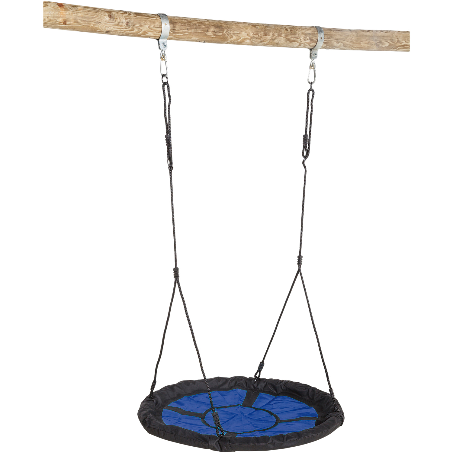 KBT nest swing "Swibee" - braided rope bl/bl