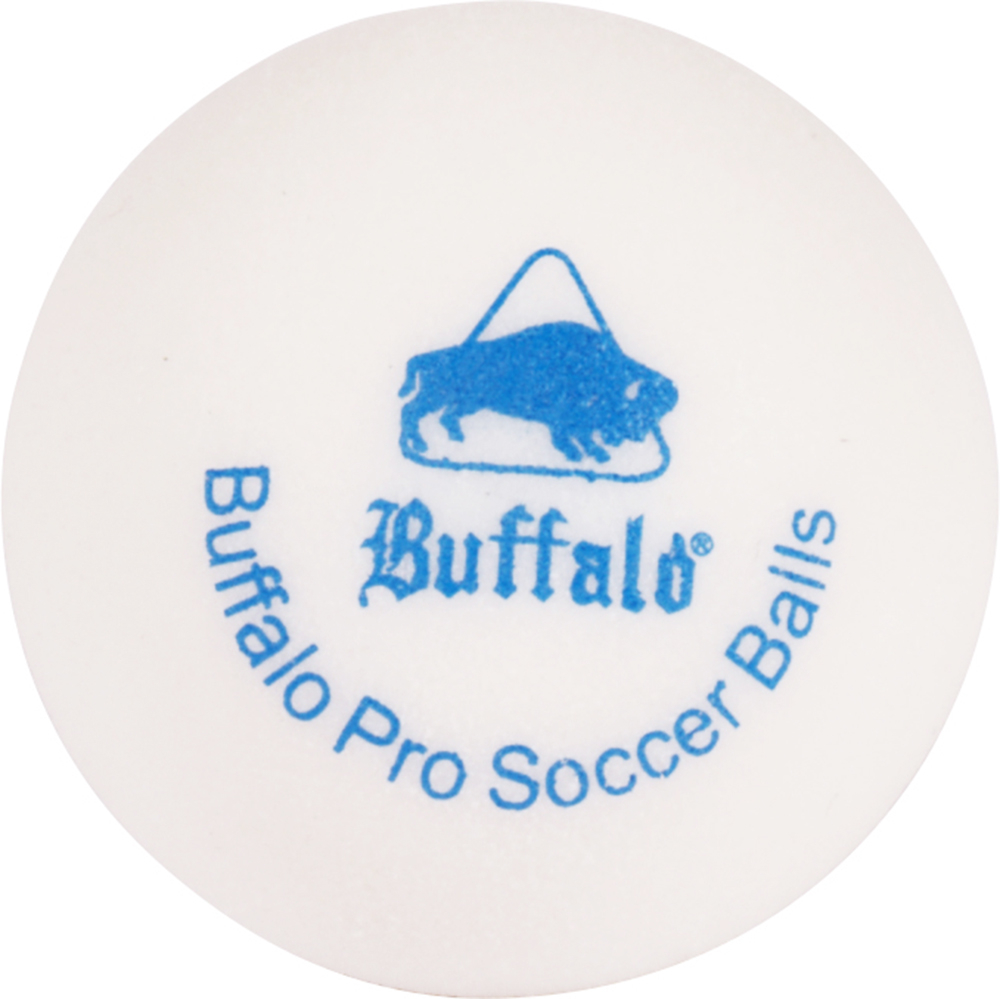Buffalo Pro table soccer balls set of 6 white