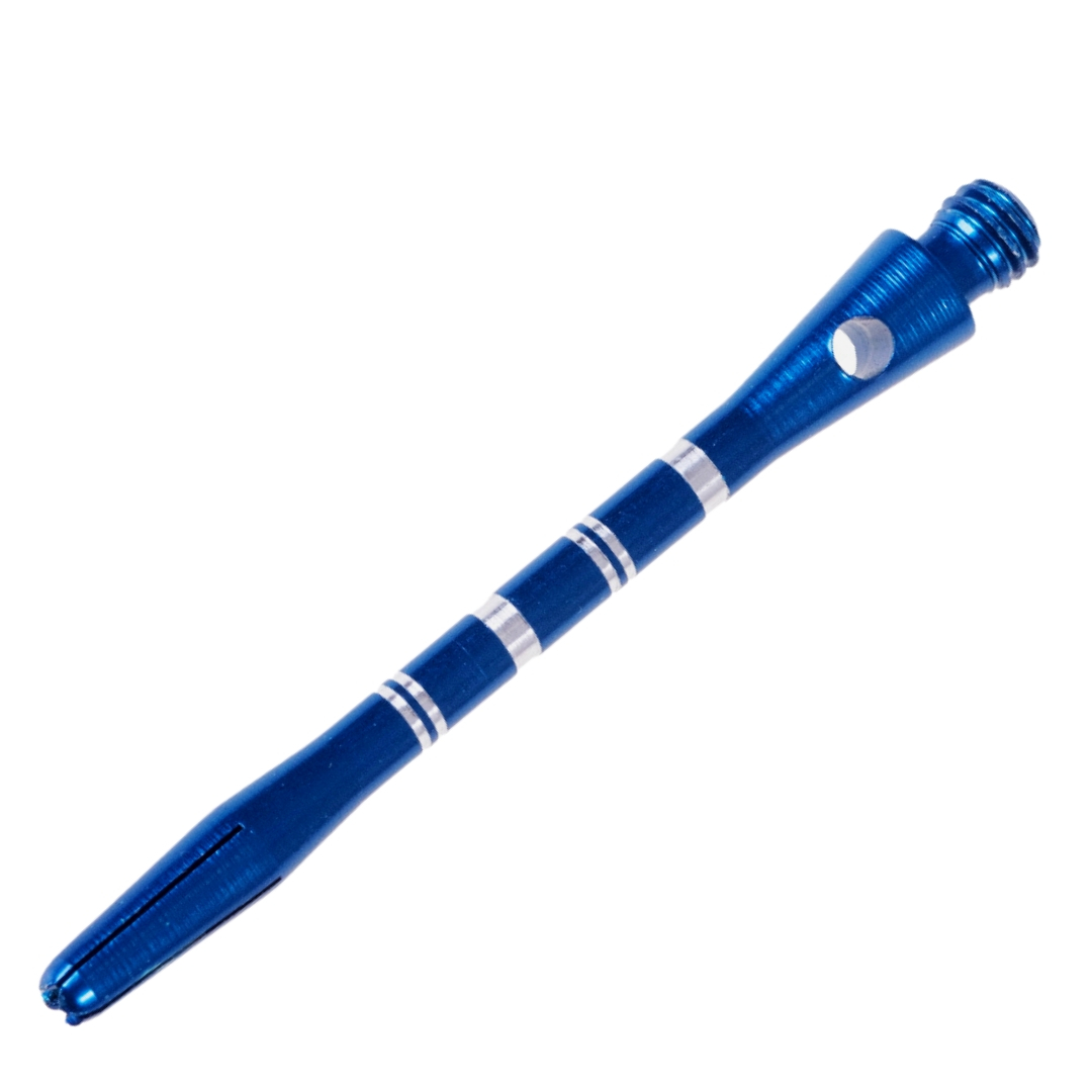Shaft Alu Stripe medium,ca 45 mm, blue
