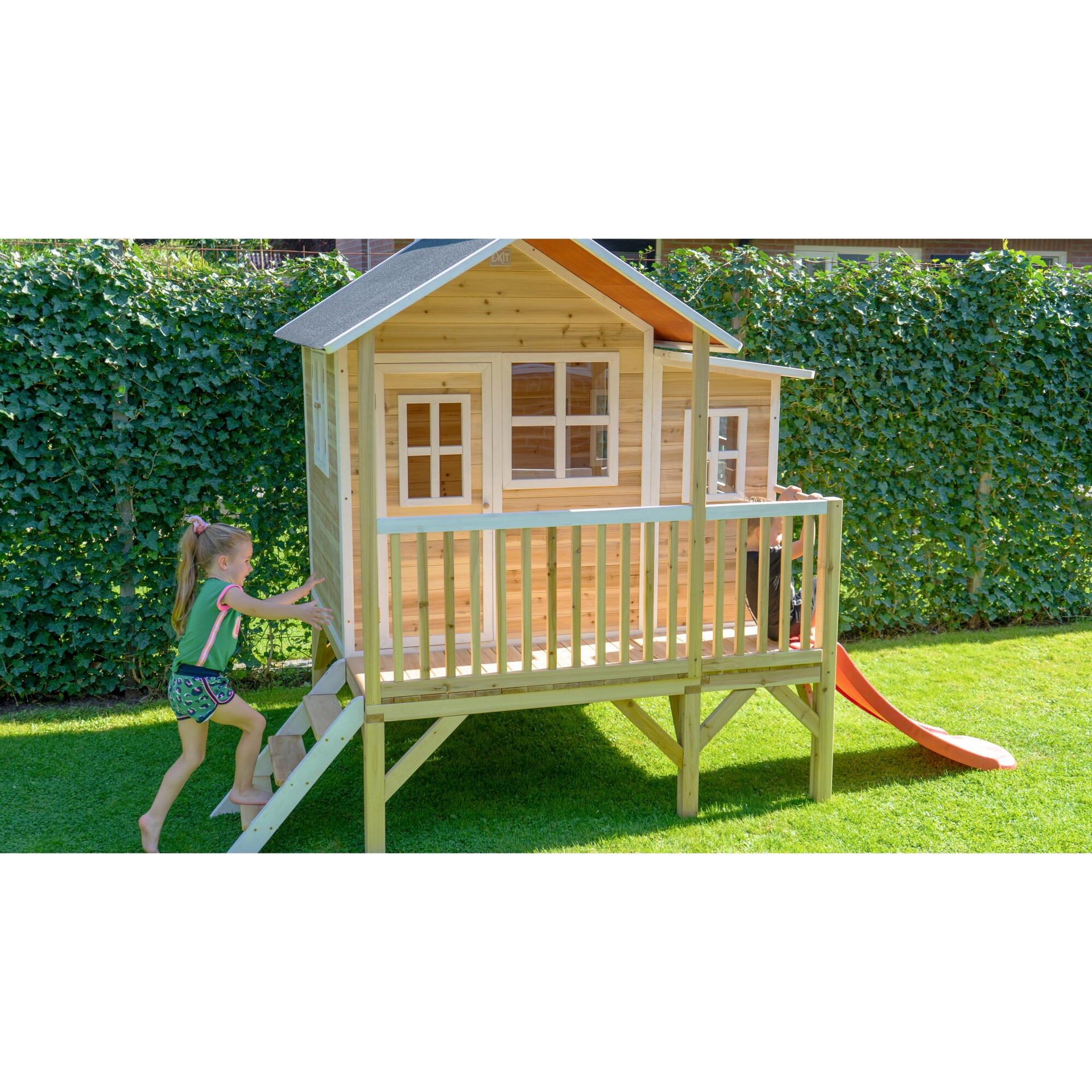 EXIT Loft 350 Holzspielhaus - naturel