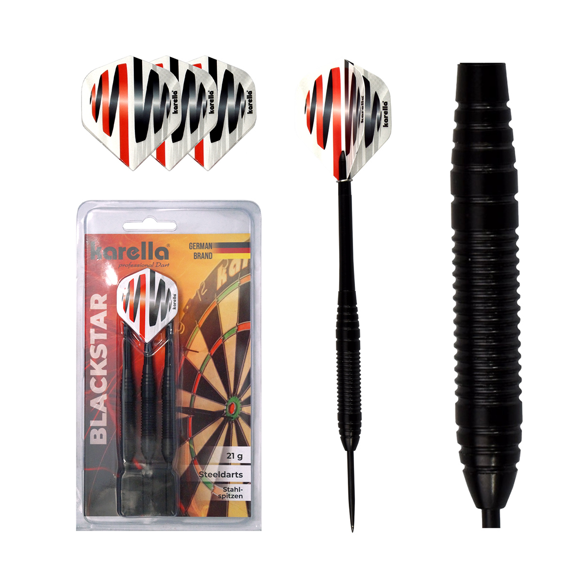 Steeldart Karella Blackstar 21g