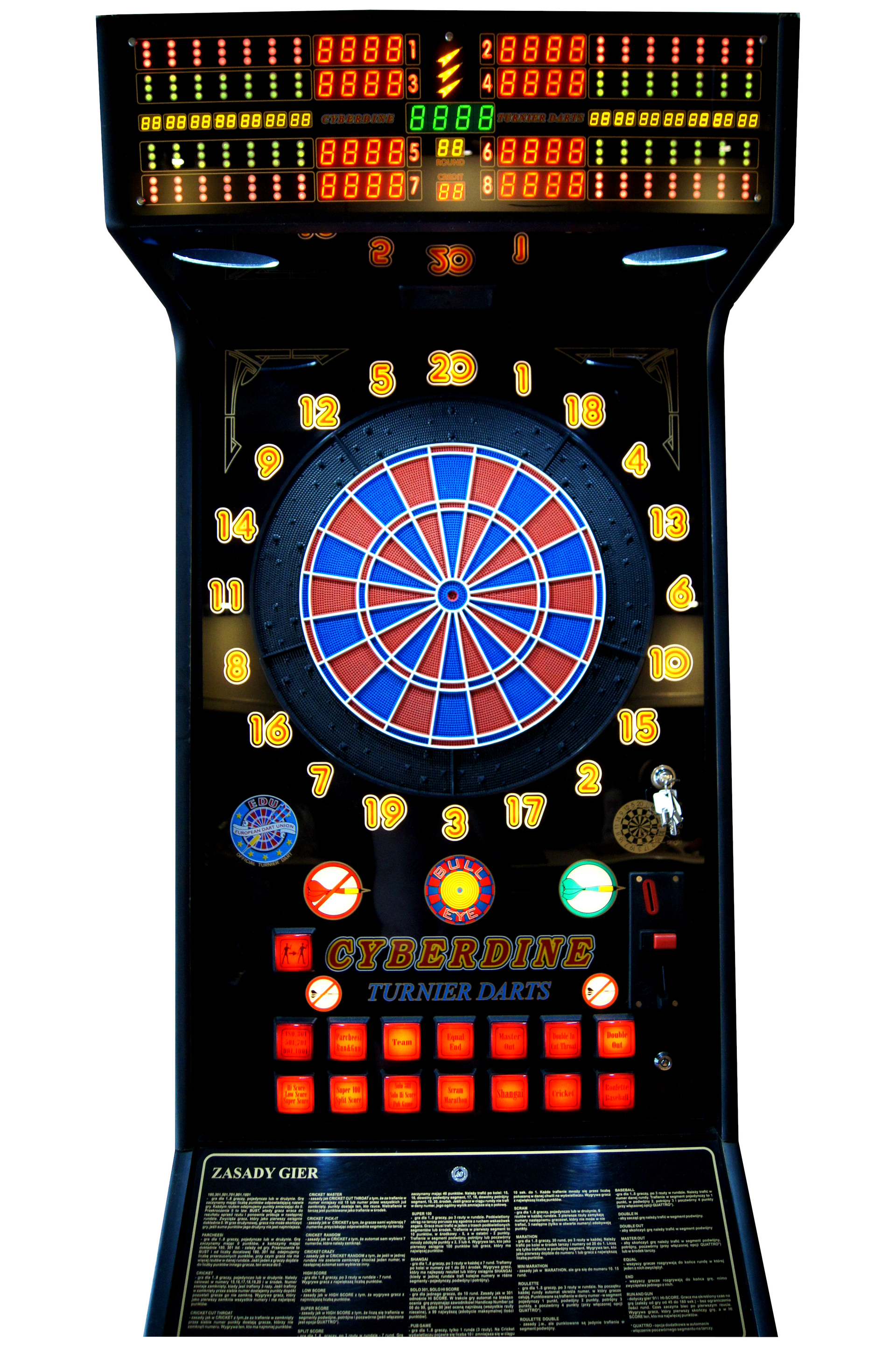 Cyberdine Dartautomat Turnier