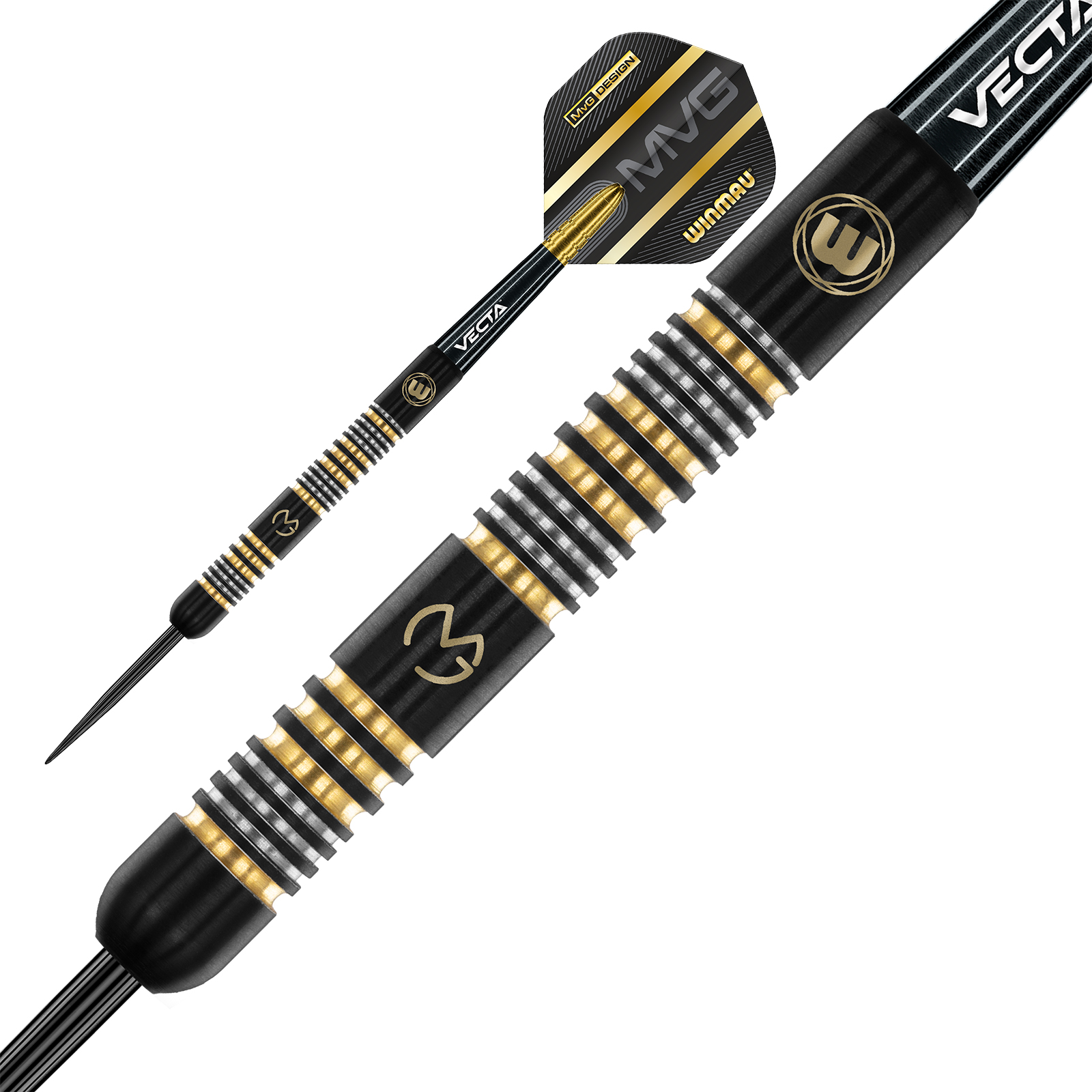 Steeldart Winmau MvG Trilogy 1481 -  21,5g