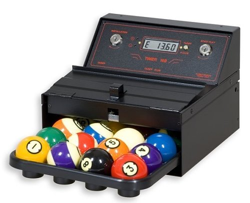 Time accounting system for 16 balls (pool)