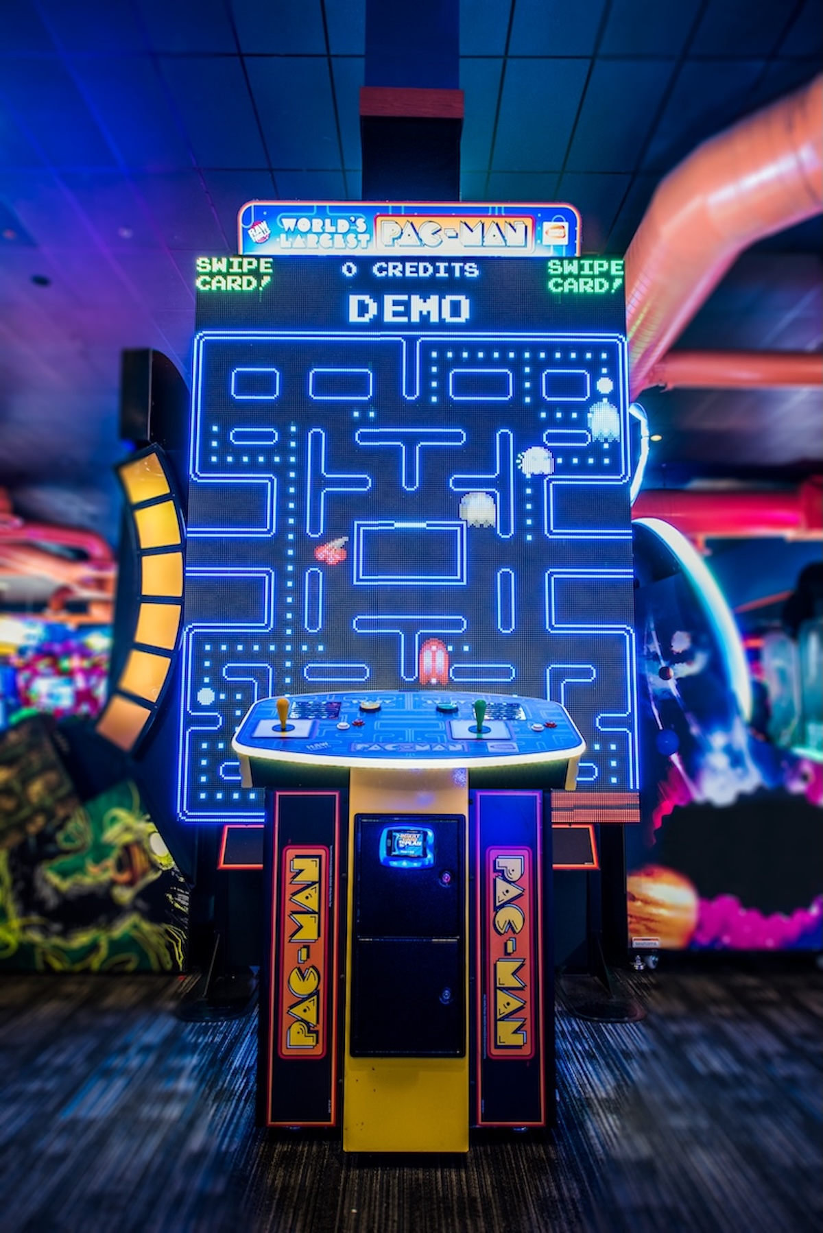 Bandai Namco Video Game World's Largest PAC-MAN + Galaga