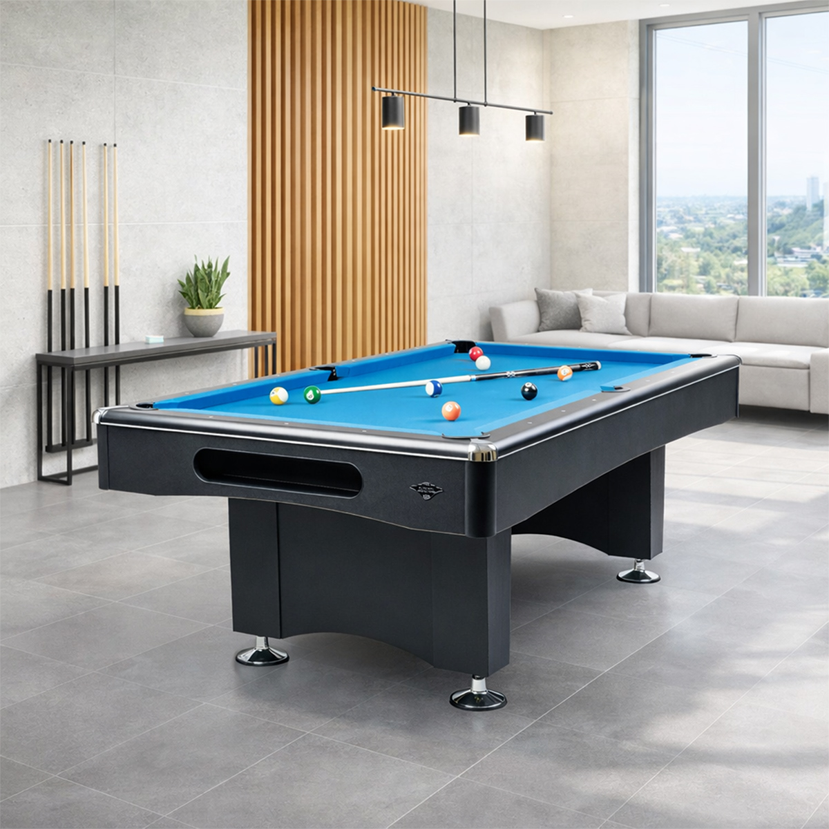 Black Pool Billardtisch