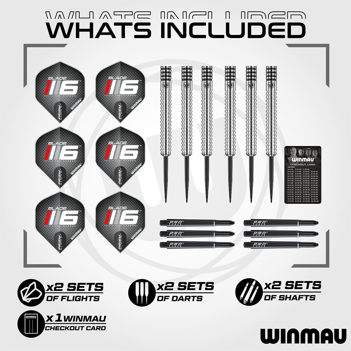 Winmau - Dartboard Set Blade 6 Triple Core