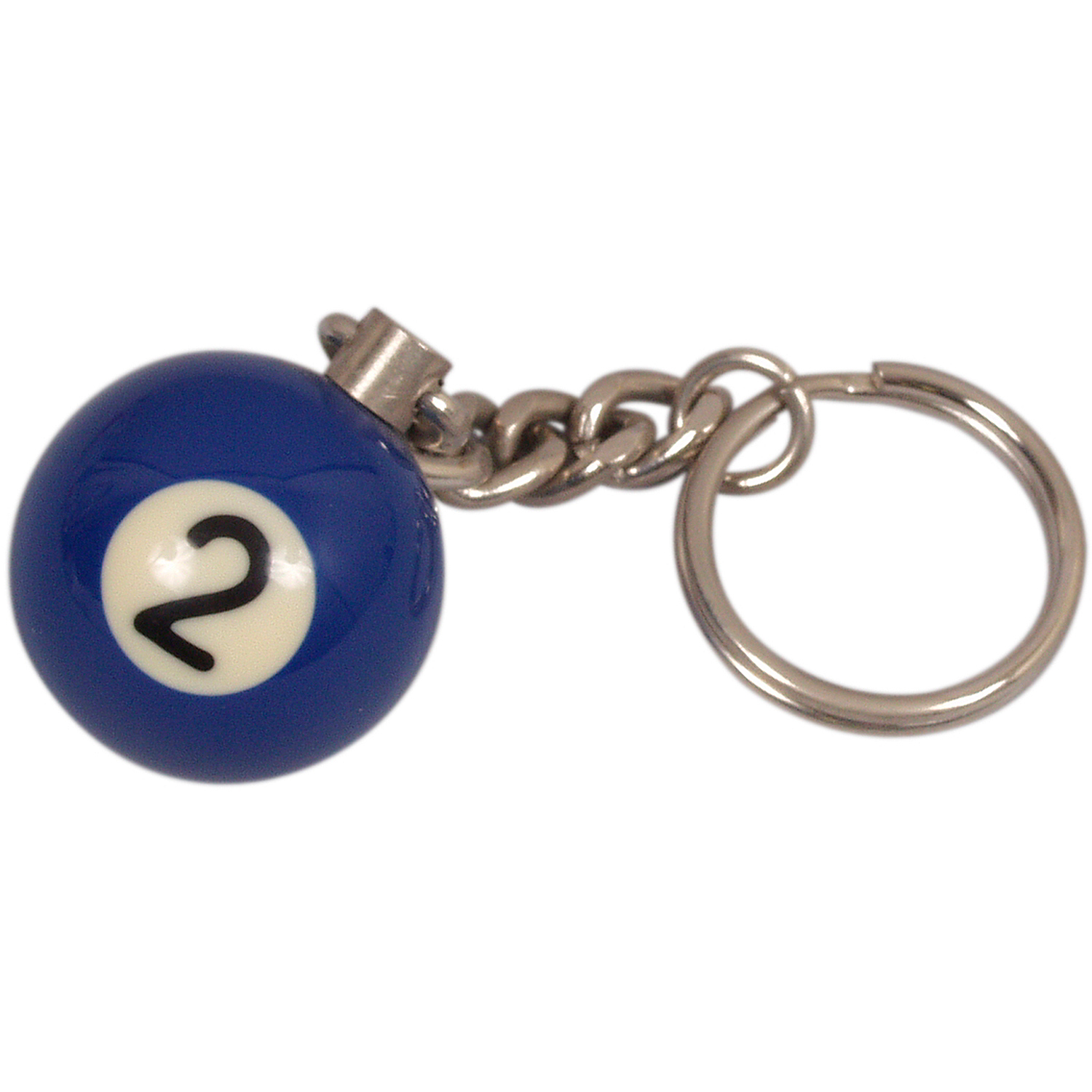 Key ring pool ball 25 mm Nr. 2