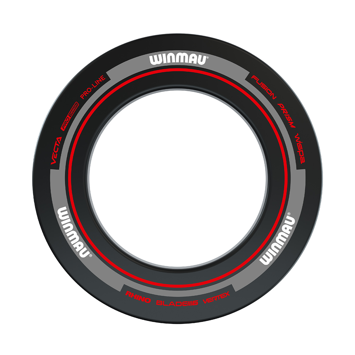 Winmau - Surround Advance black/red 