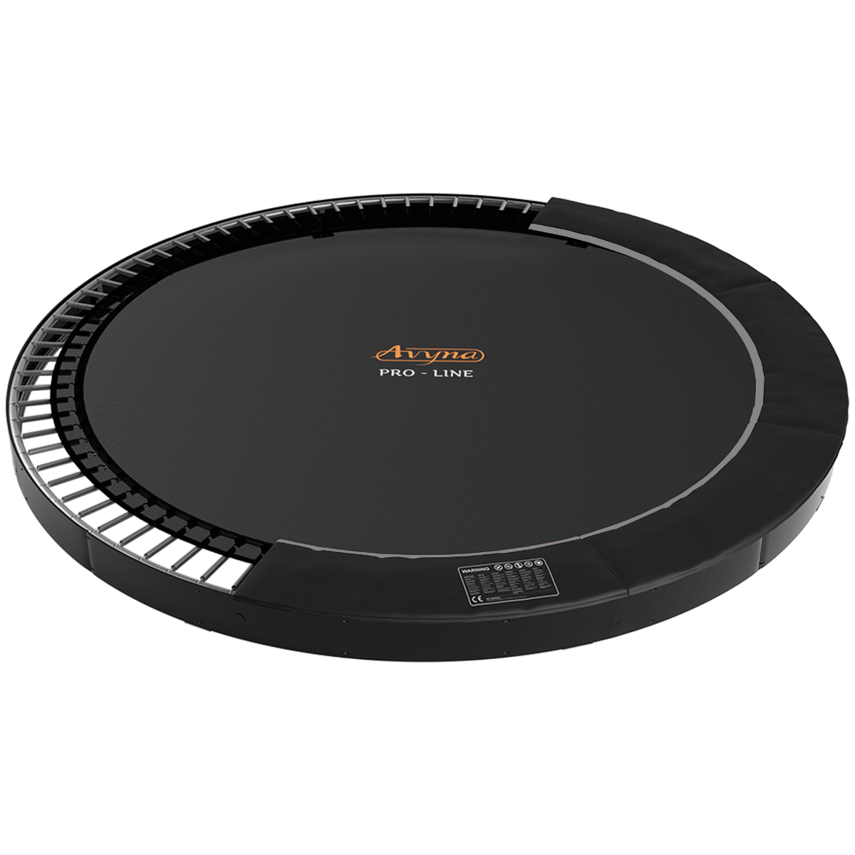 Avyna Pro-Line FlatLevel Trampolin Set 12 ø365 cm - Schwarz