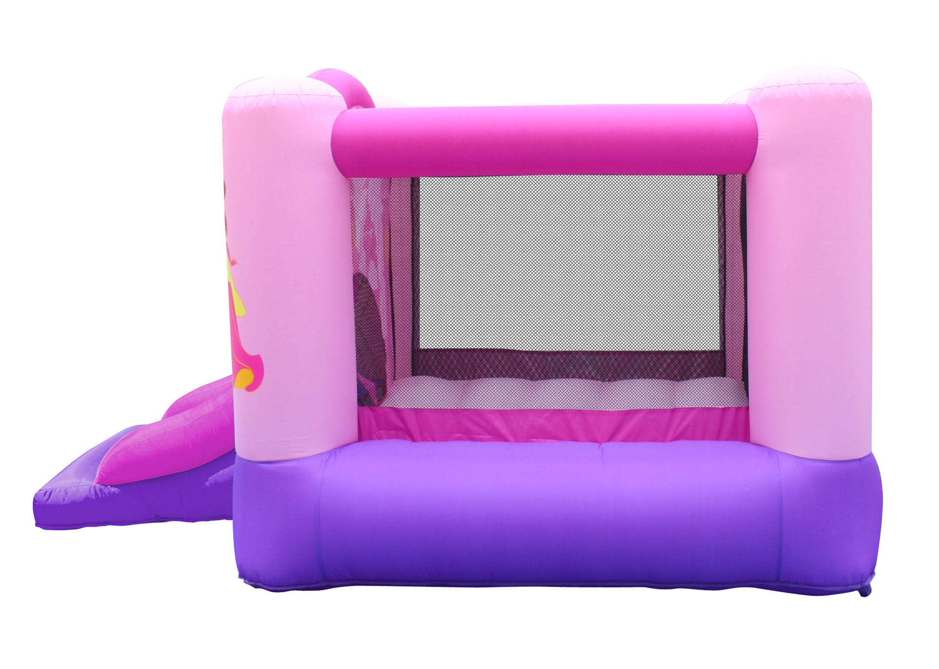 HappyHop Hüpfburg  Princess Slide and Hoop Bouncer