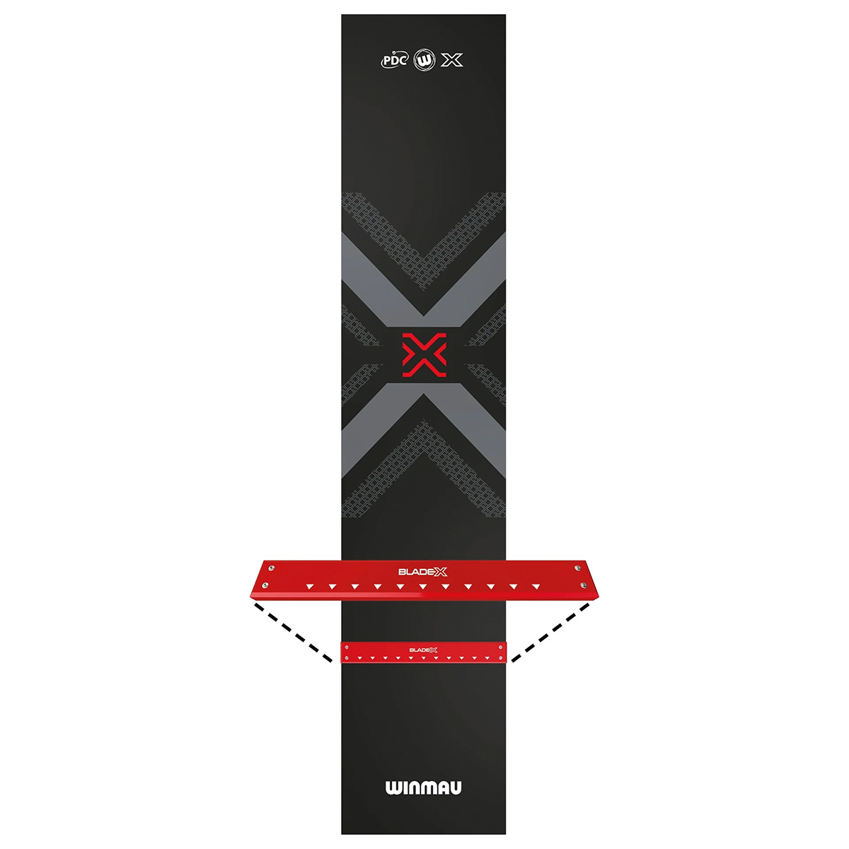 Winmau - Dartmatte Blade X PVC 