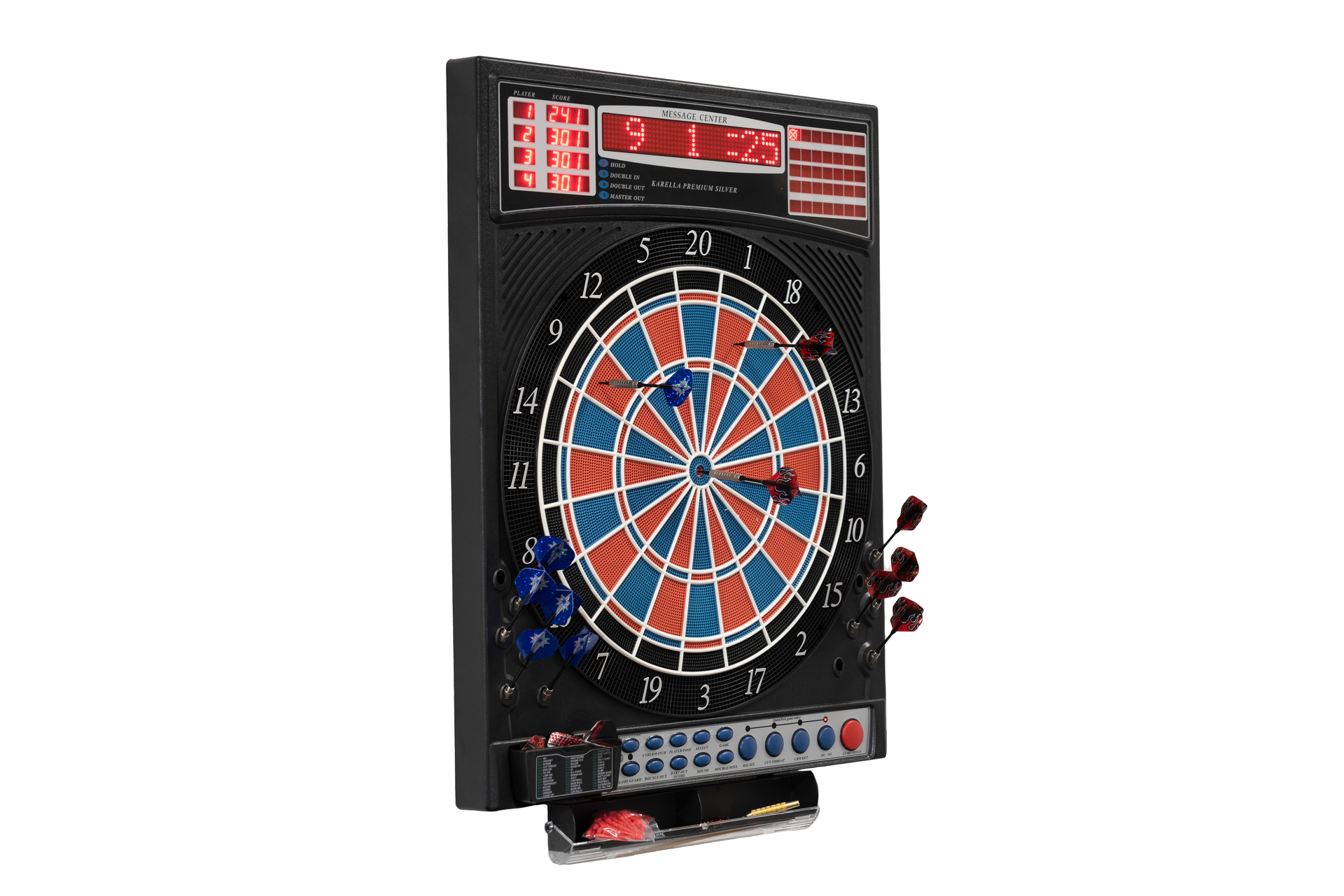 Karella premium silver dart machine