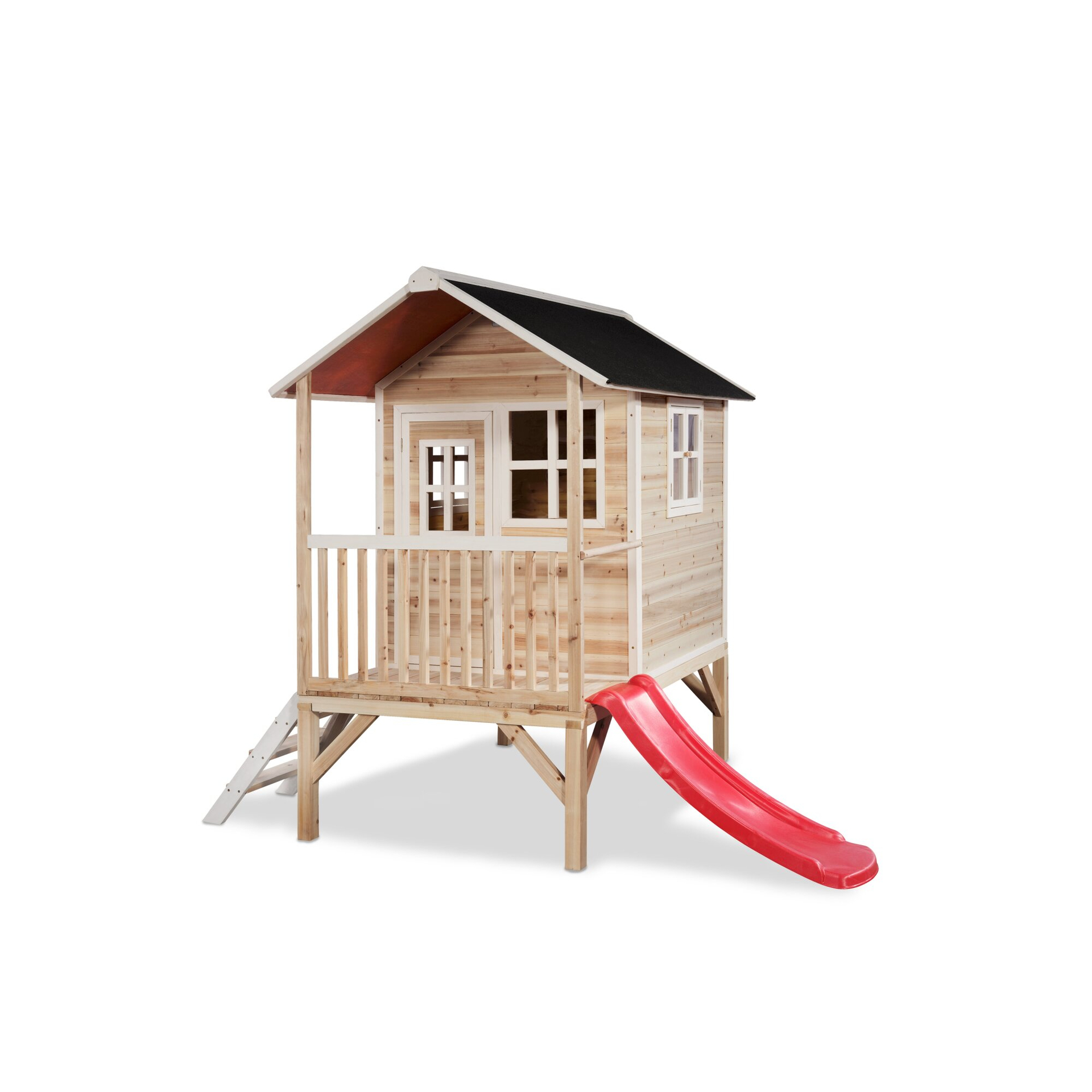 EXIT Loft 300 Holzspielhaus - naturel