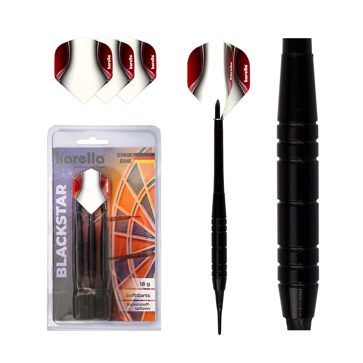 Softdart Karella Blackstar 18g