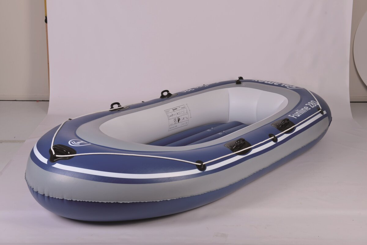 Nautilo Aufblasbares Boot Schlauchboot - Komplettset für Freizeitfahrten