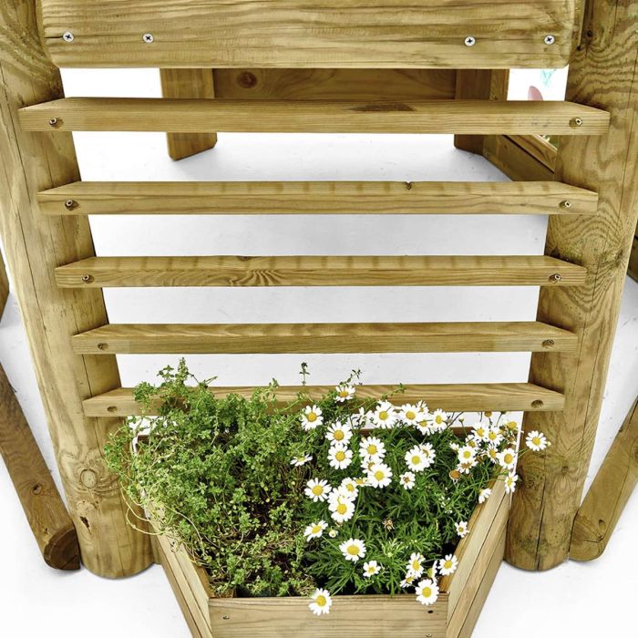 Plum Discovery Woodland Treehouse Spielplatzgeräte Holz