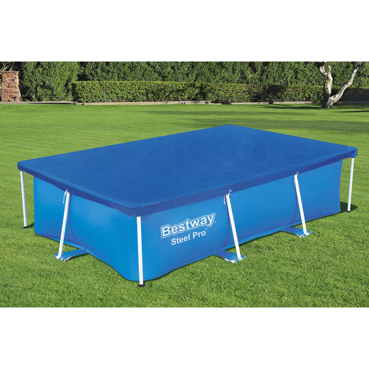Bestway Steel pool cover 259 x 170 cm
