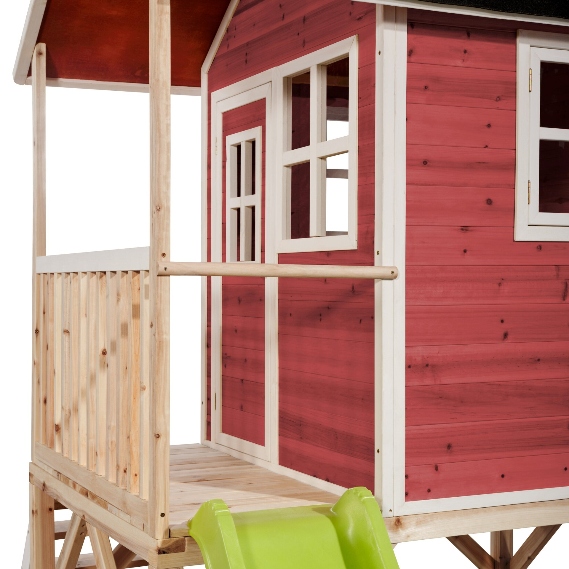 EXIT Loft 500 Holzspielhaus - rot