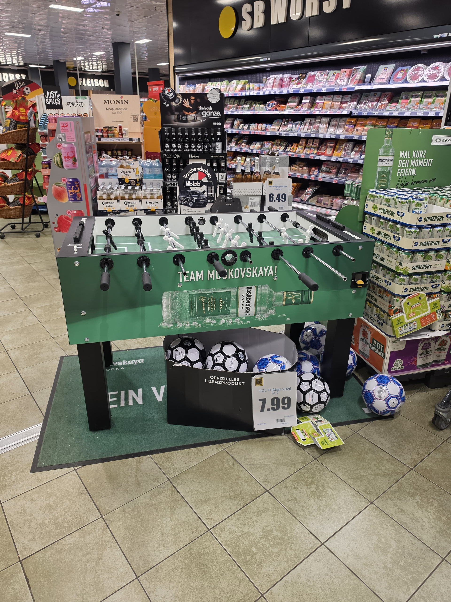 Ullrich Home Tischkicker mit Branding
