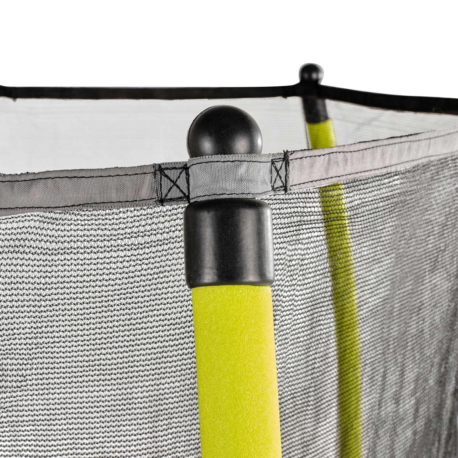 EXIT Tiggy junior Trampolin mit Sicherheitsnetz ø140cm - schwarz/grün