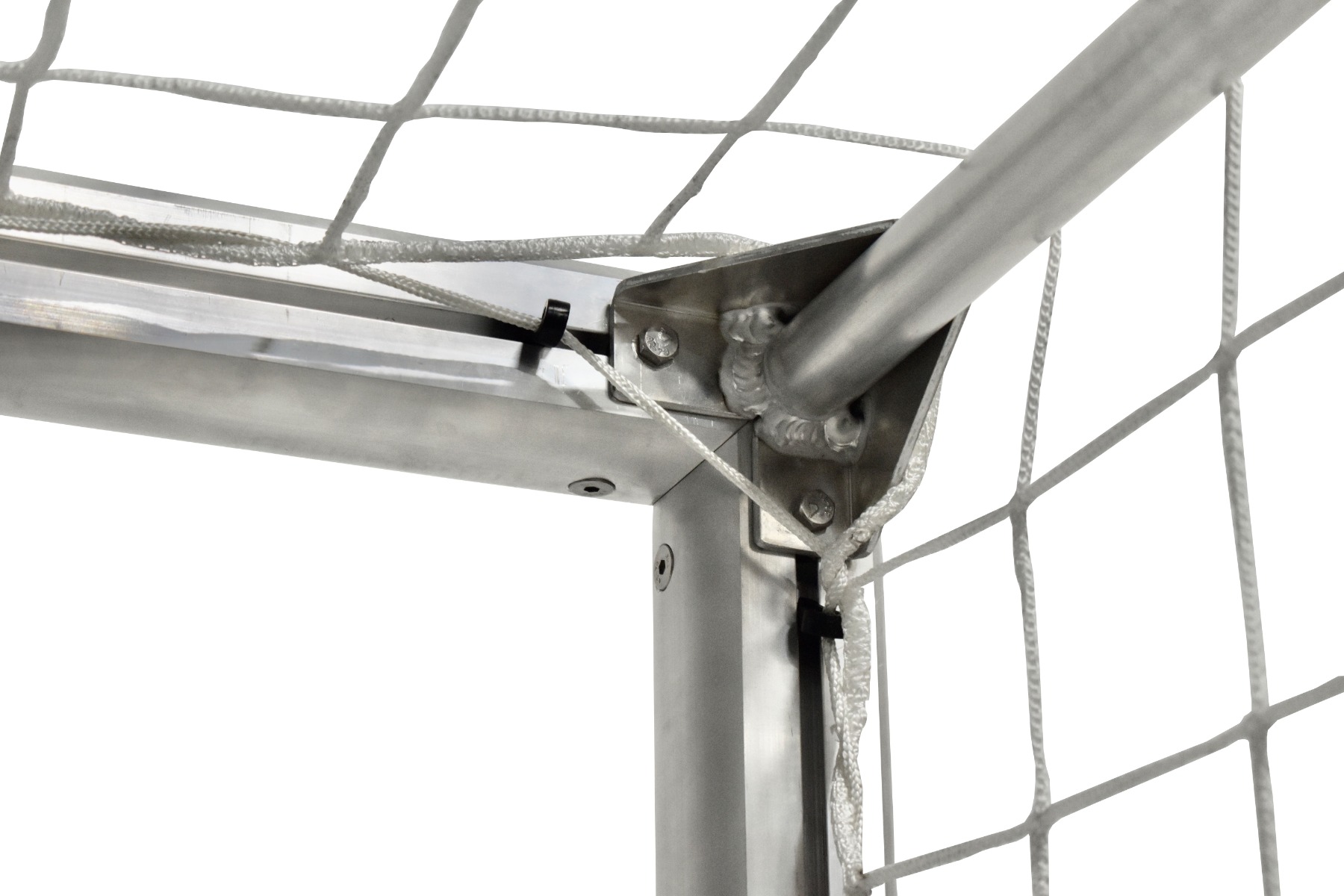 Aluminium-Fußballtor - 150x100 - Profi - inkl. Netz