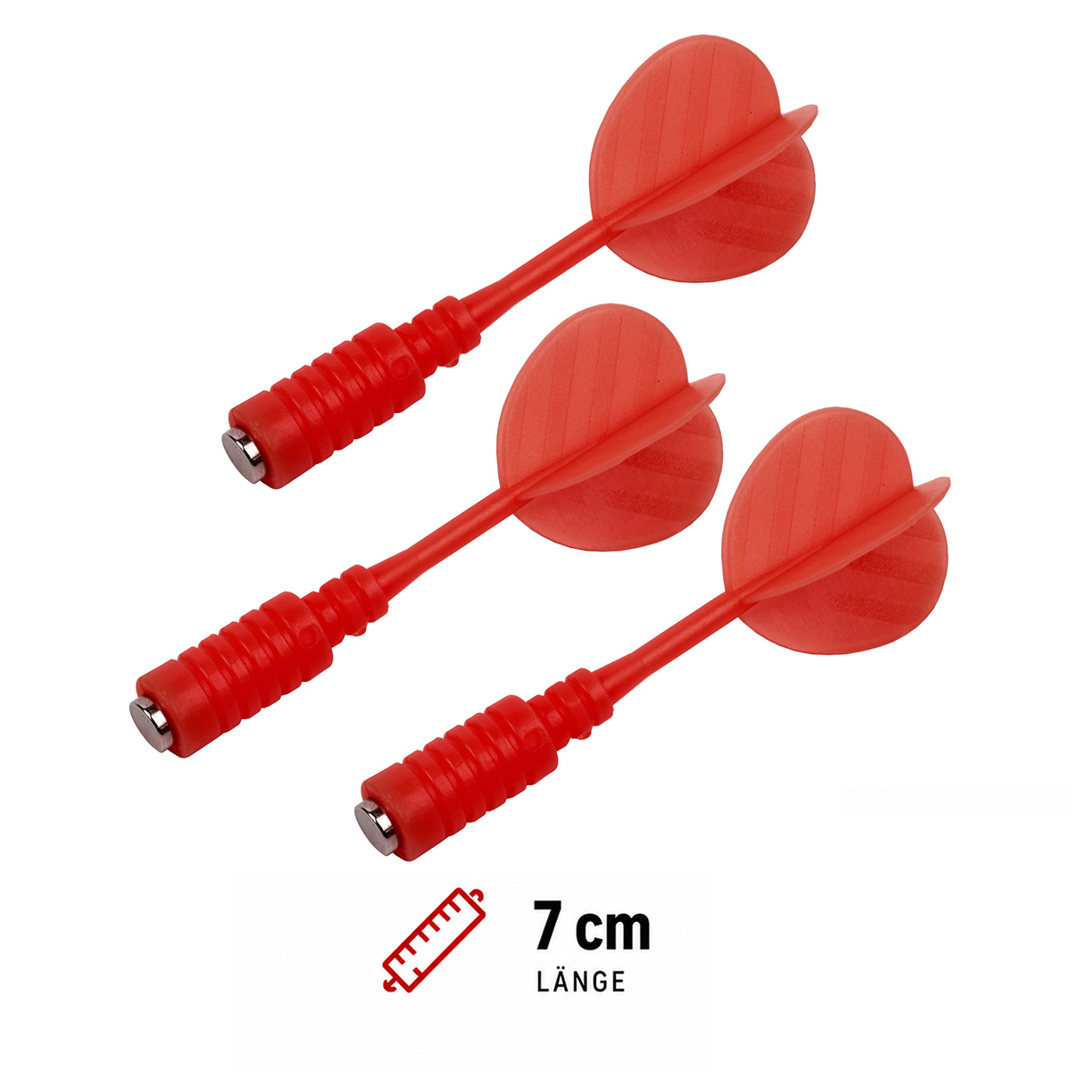 Magnet-Dart-Ersatzpfeile rot