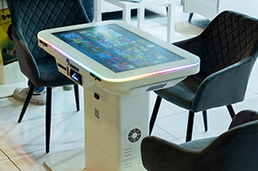 Fun4Four Mini Spieltisch - Weiß