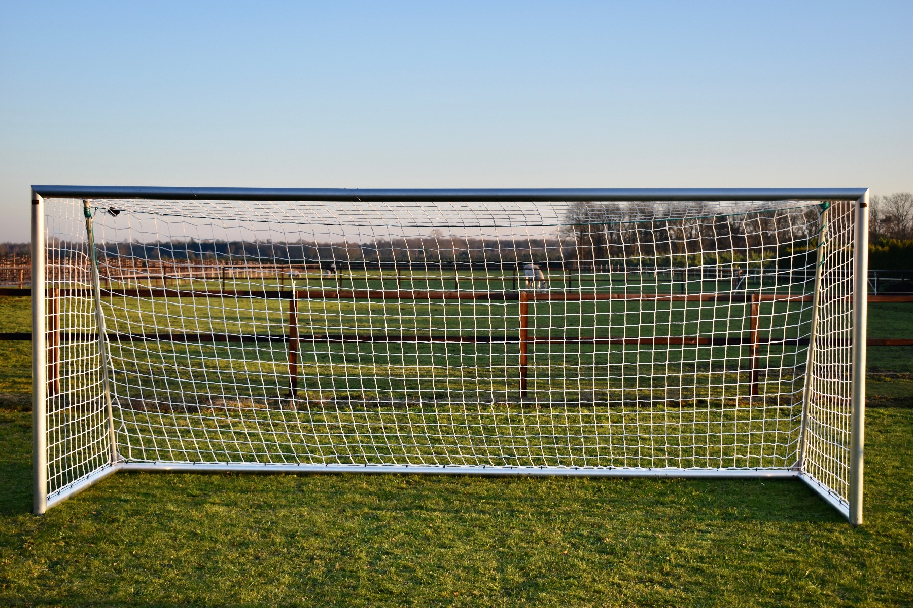 Aluminium-Fußballtor - 500x200 - Profi - inkl. Netz