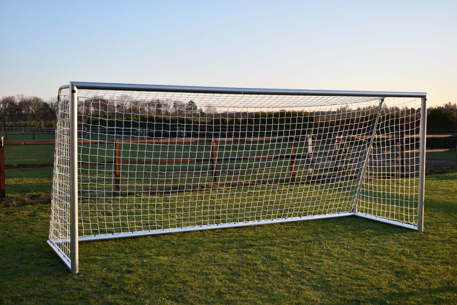 Aluminium-Fußballtor - 500x200 - Profi - inkl. Netz