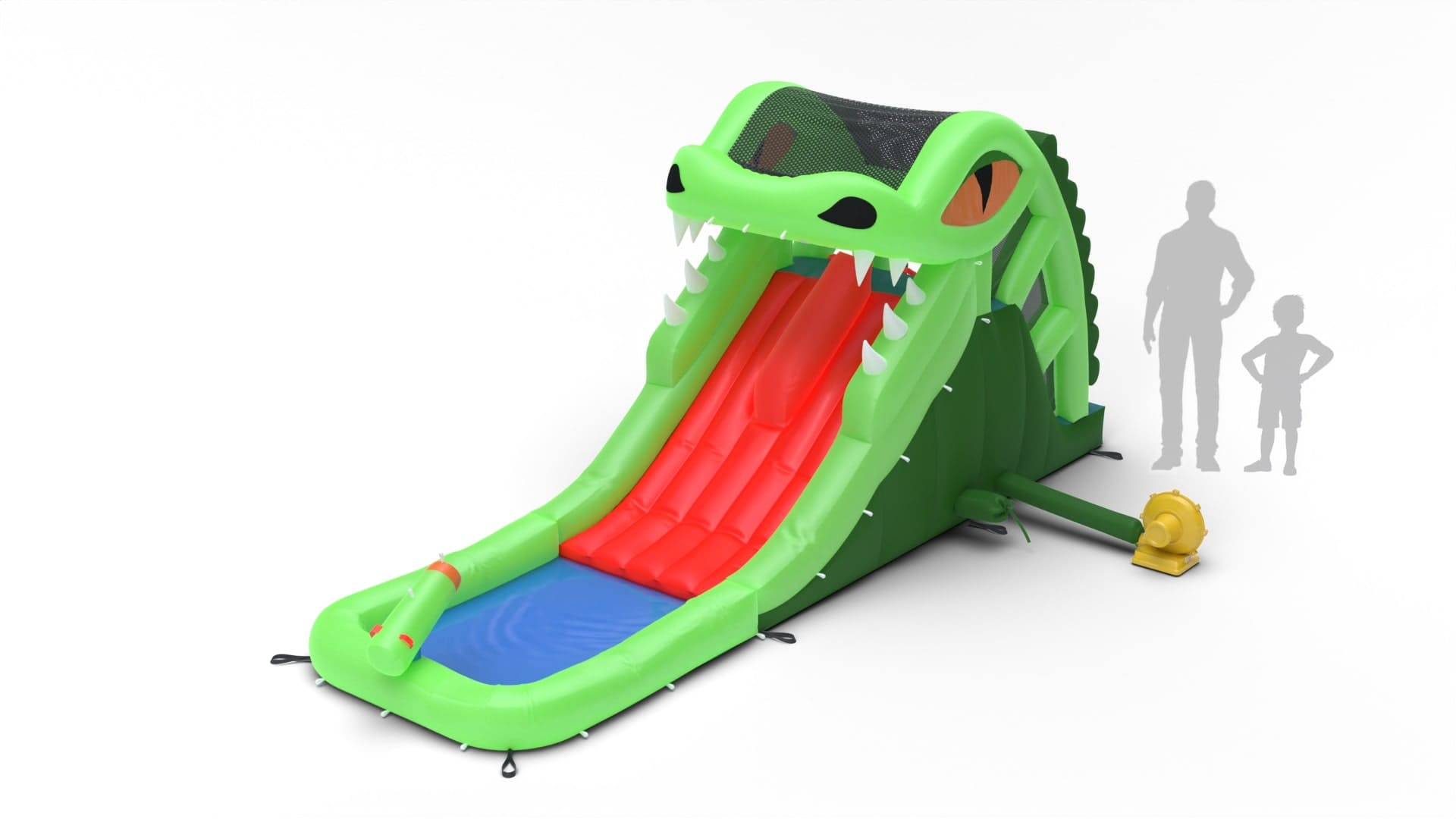 Avyna Hüpfburg Croco Waterslide