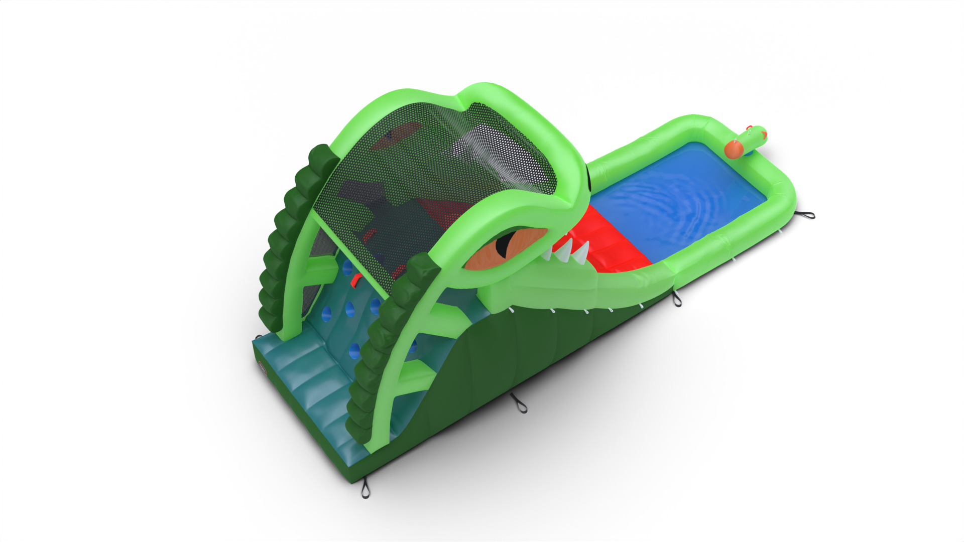 Avyna Inflatable – Croco Waterslide