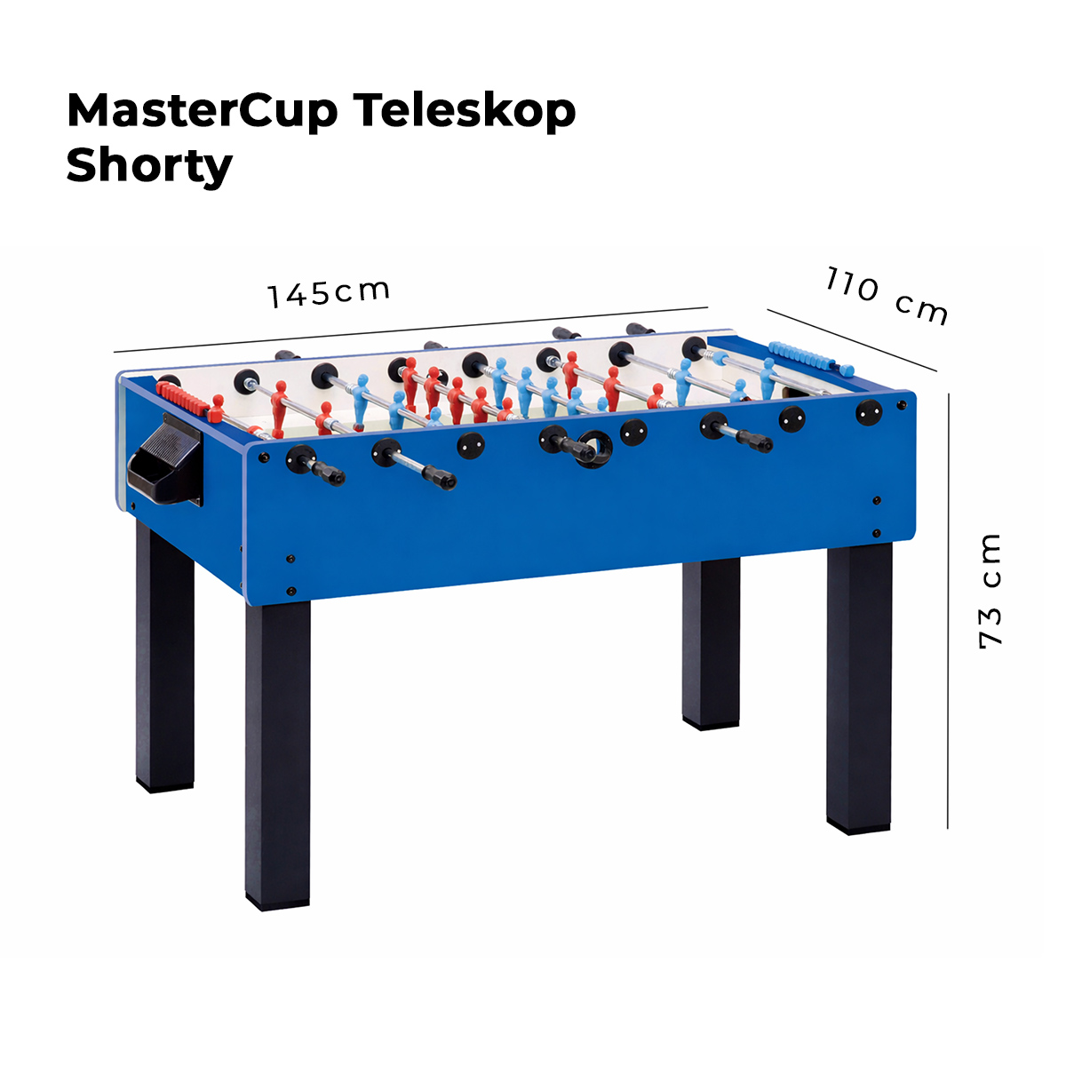 Garlando Master Cup Telescopic Foosball