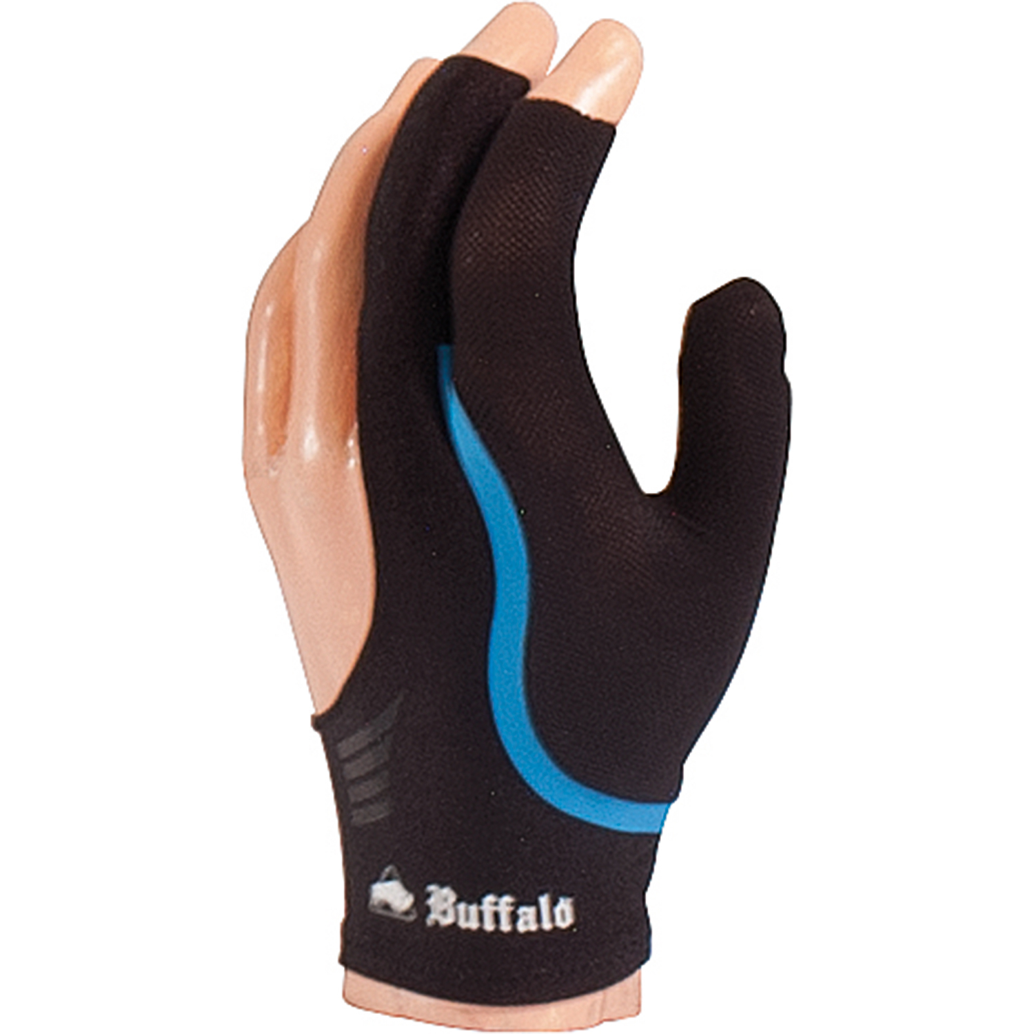 Buffalo Reversible Billardhandschuh schwarz/blau Größe: M