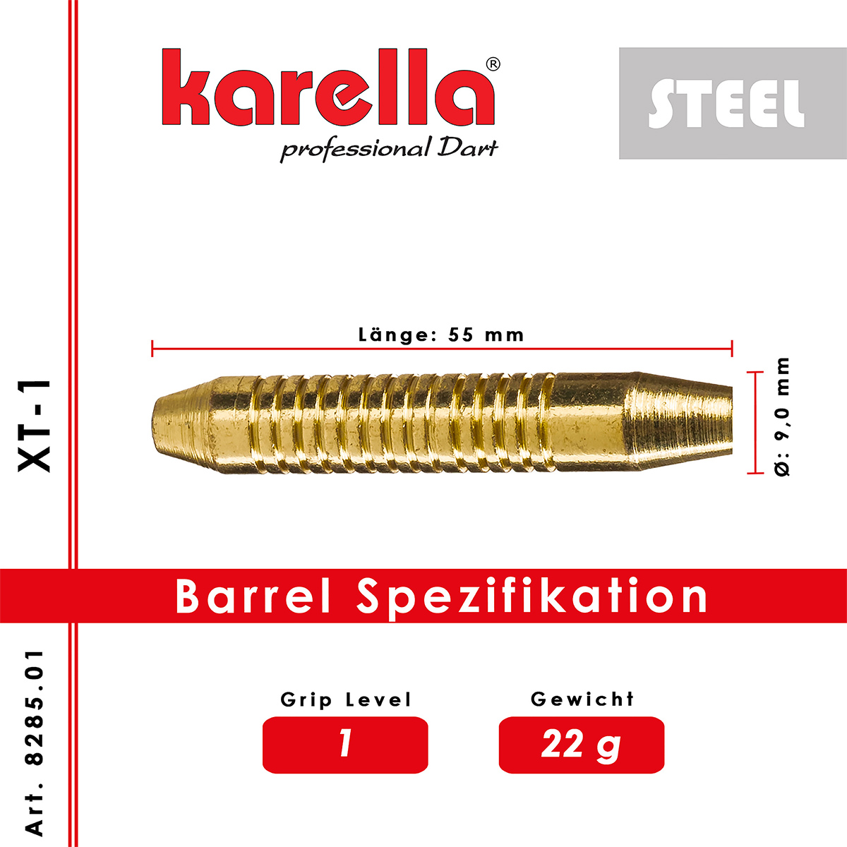 Steeldart Karella XT-1 22g