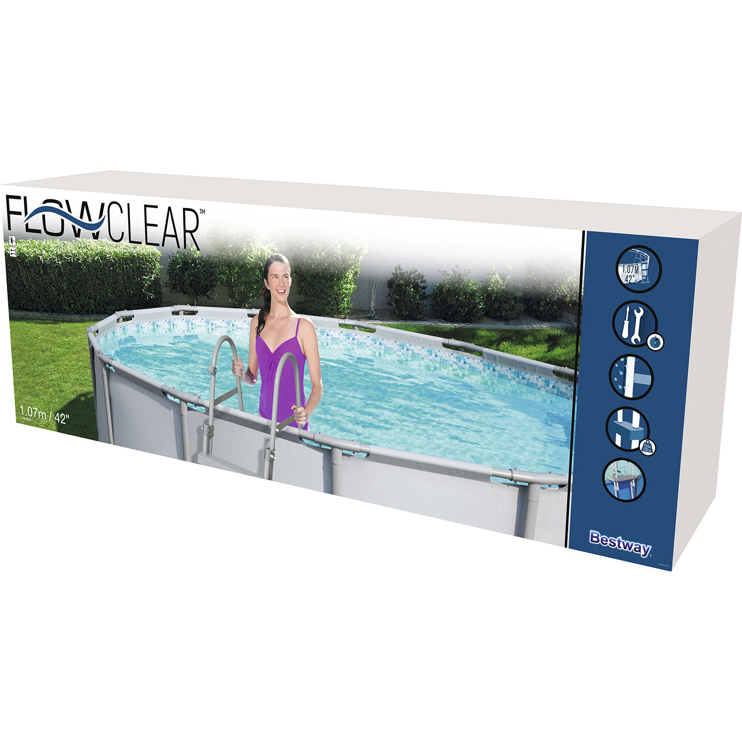 Bestway pool steps 107 cm