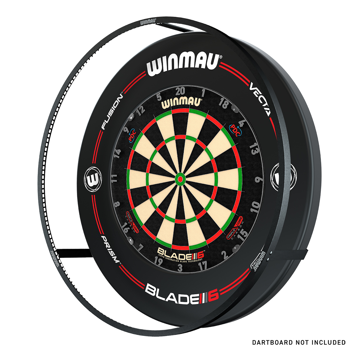 Winmau - Plasma + Surround Bundle black 